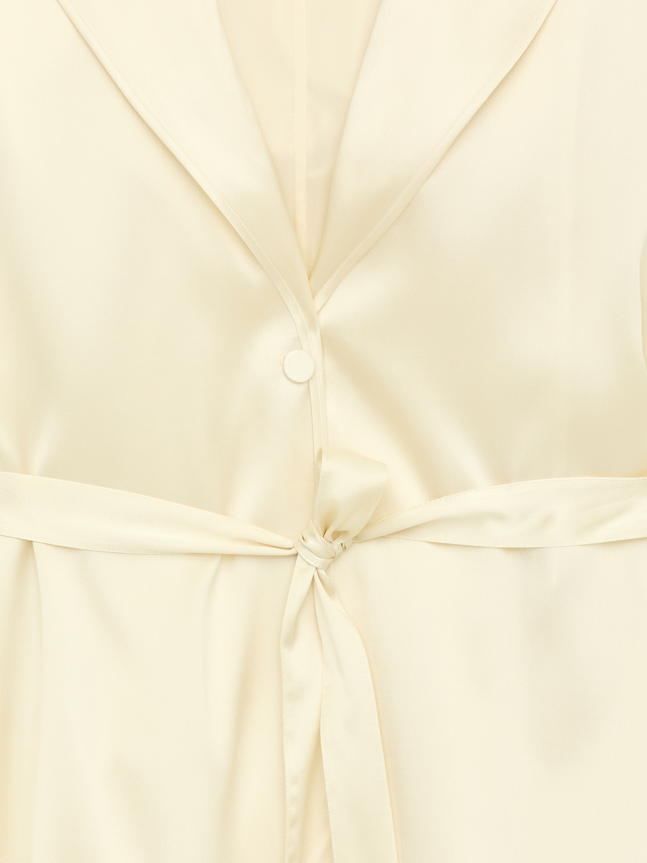 Morgenmantel aus Stretch-Seide - Cremeweiß - Regular Fit - Damen - StillMedia/DescriptiveDetail - 2