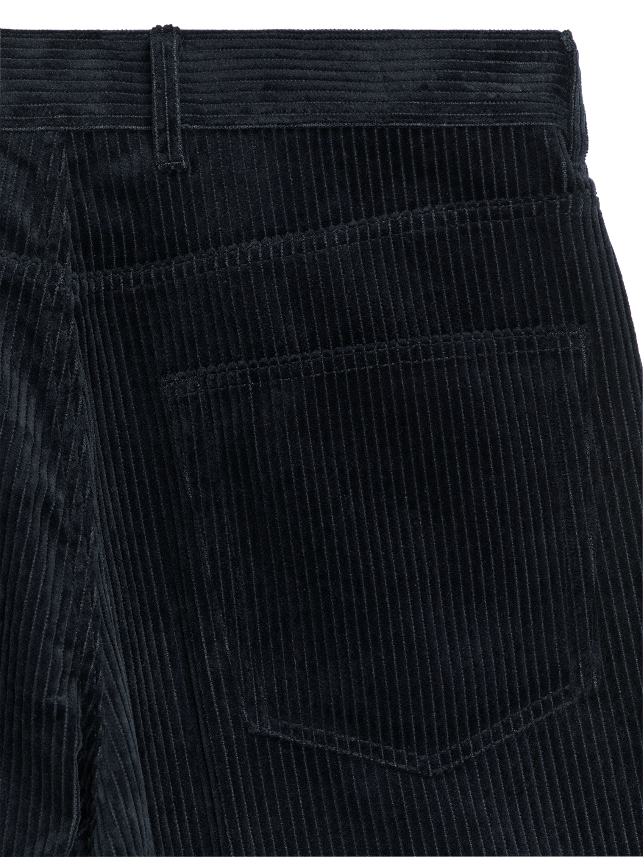 Pantalon ample en velours côtelé - Bleu foncé - Loose fit - Homme - StillMedia/DescriptiveDetail - 1