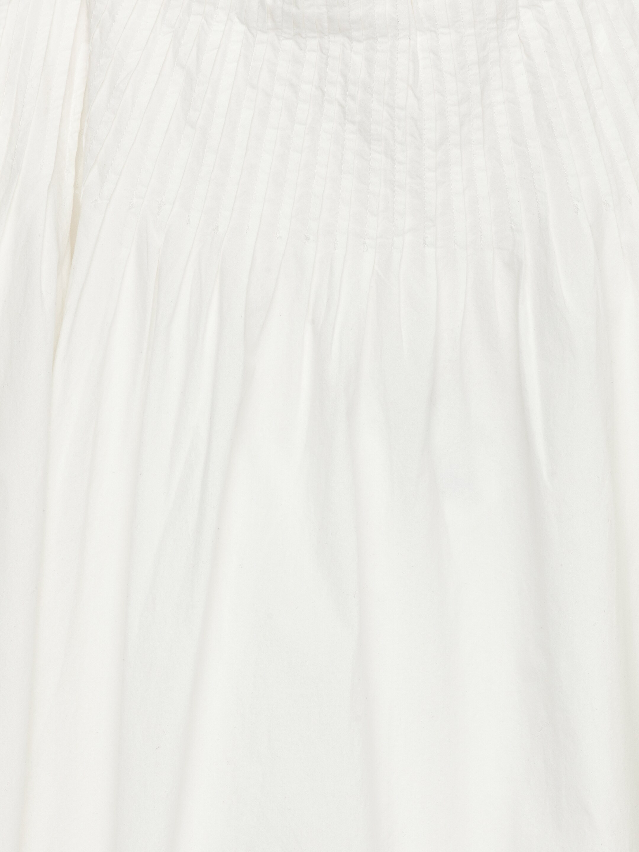 Ver imagem maior: Saia de algodão com pregas - Branco - SENHORA | H&M PT 6