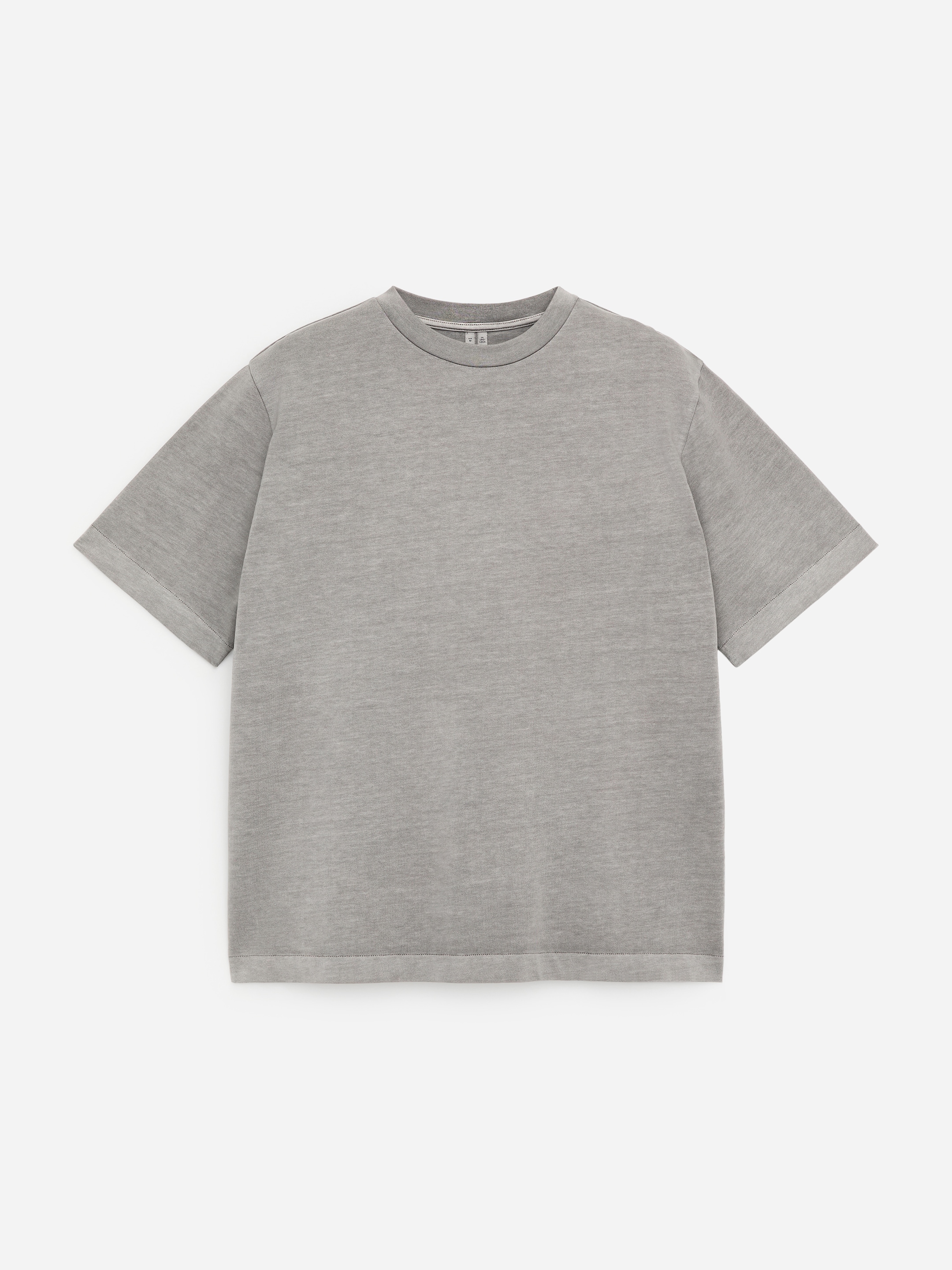 Garment dyed t-shirt - Grå - Relaxed fit - Men - StillMedia/DescriptiveStillLife - 1
