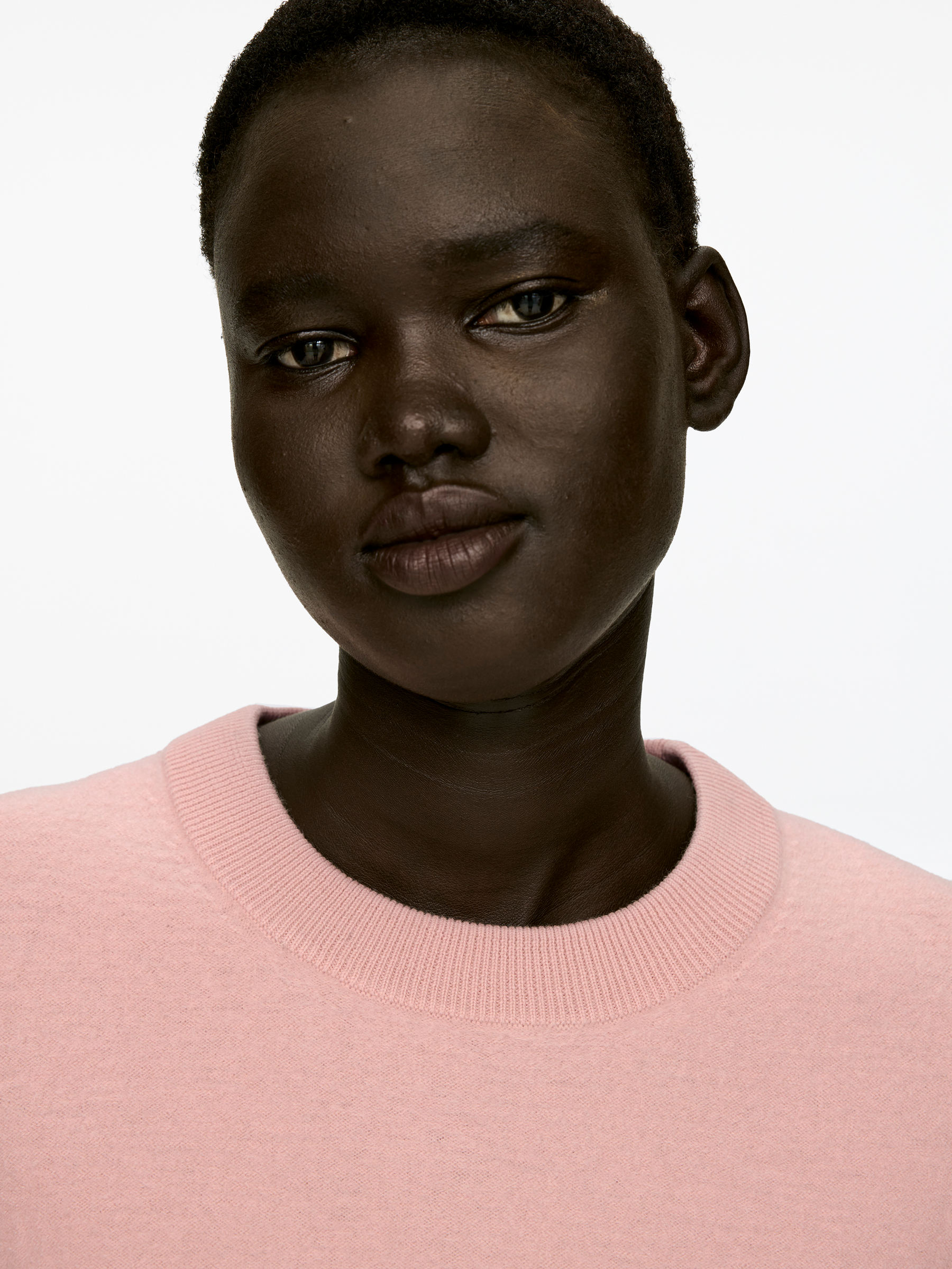 Boiled Wool Jumper - Dusty Pink - Regular fit - Women - StillMedia/Lookbook - 6