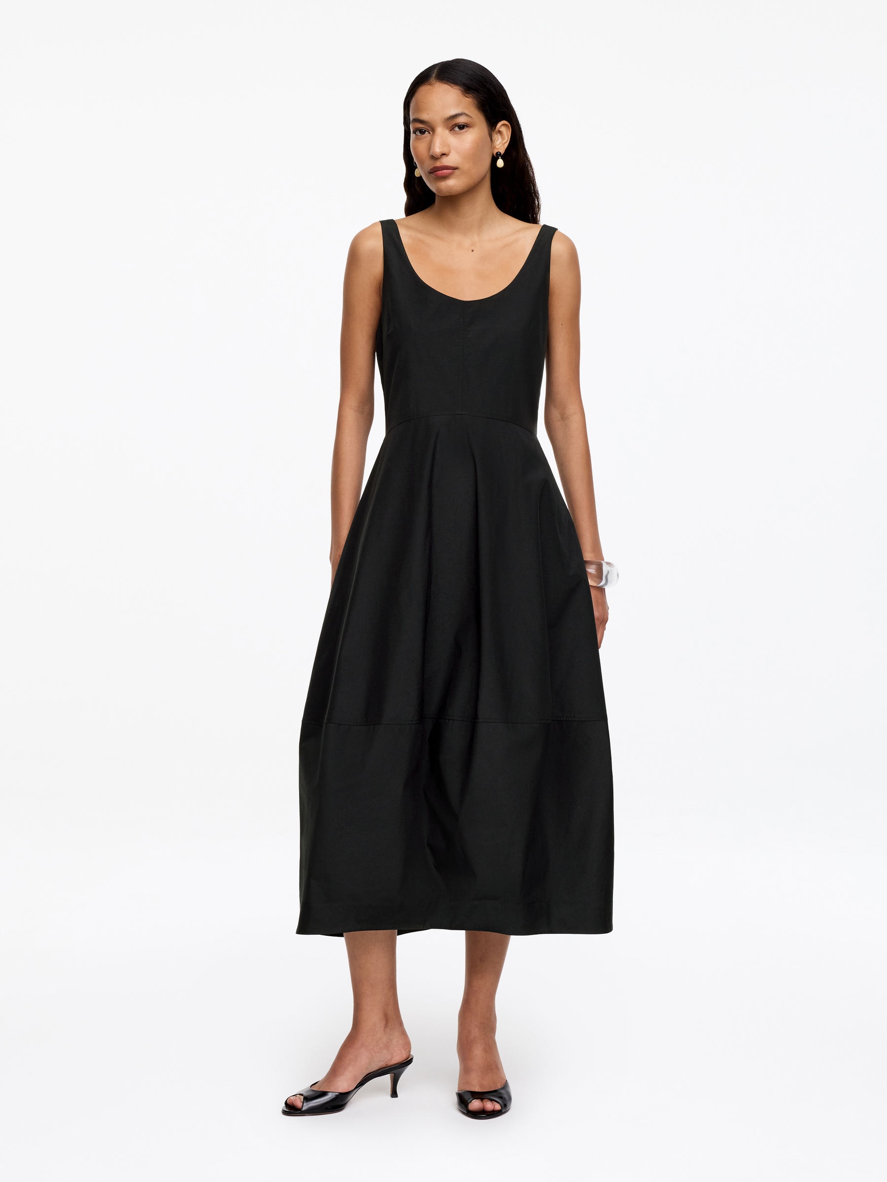 Vestido de tafetán-#272627-18261