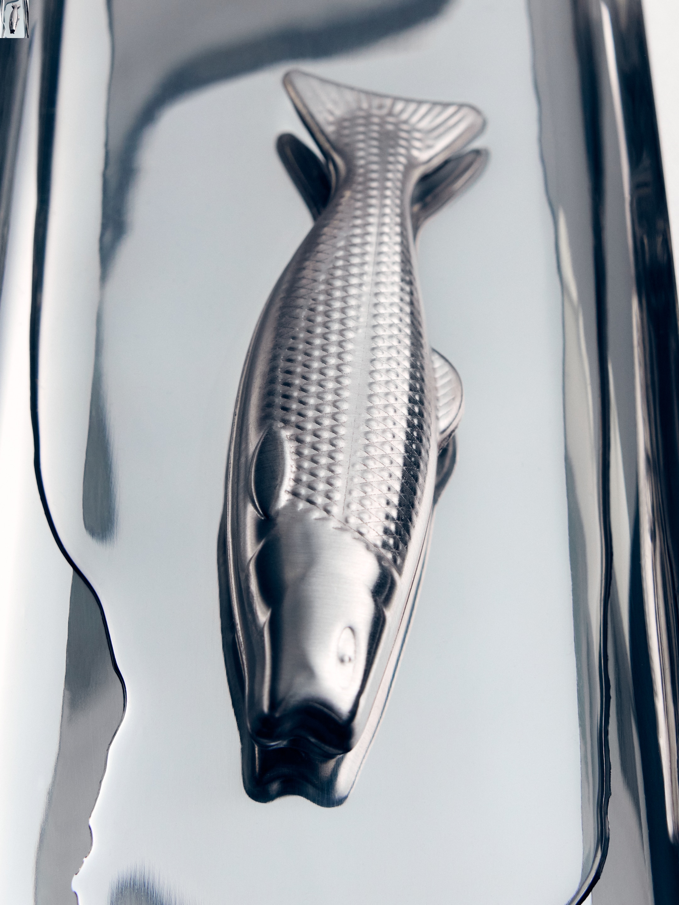 Kikkerland Design Fish Magic Soap - Steel - homeware - StillMedia/Environmental - 1