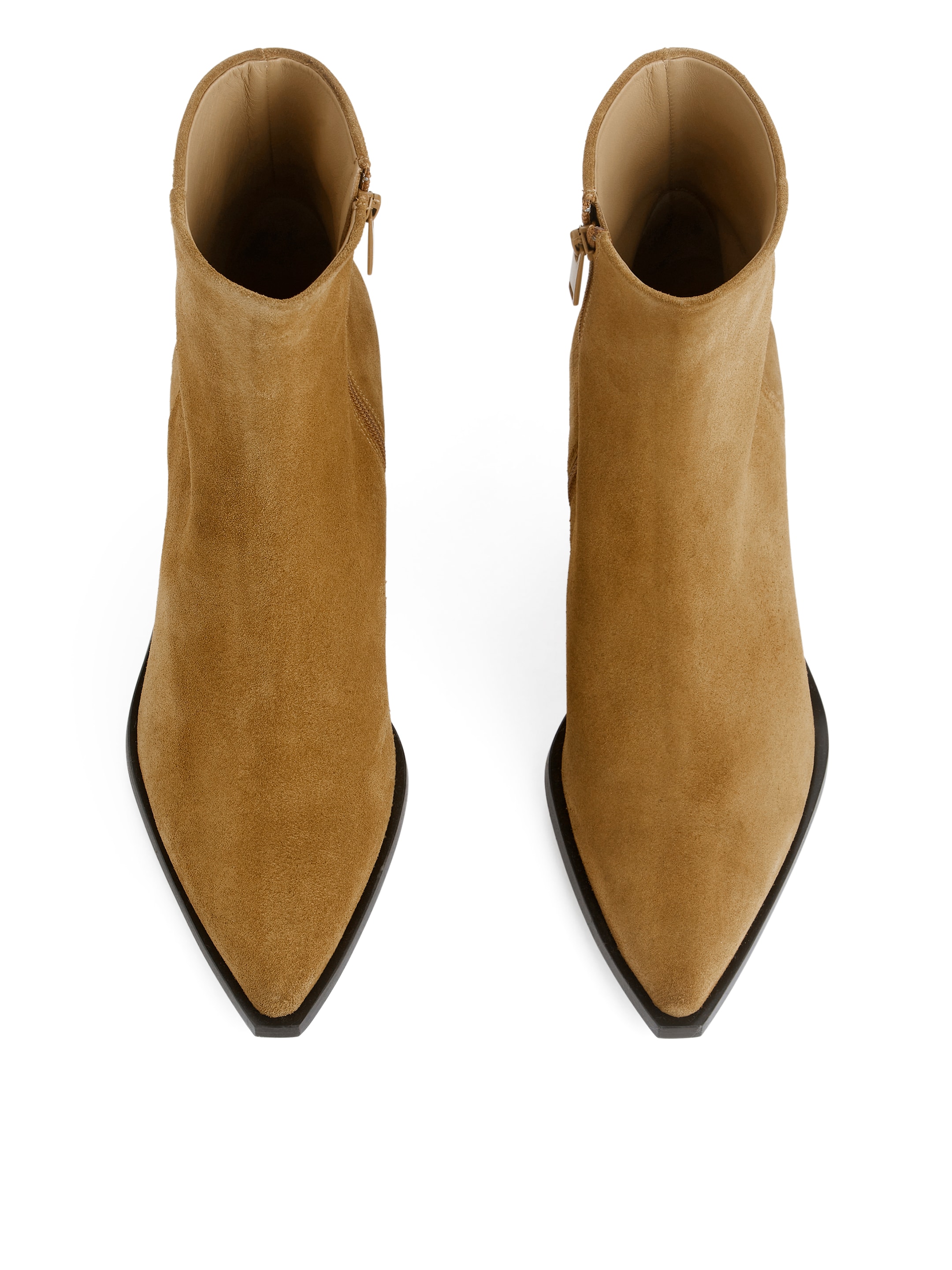 Stövletter i mocka - Beige - Women - StillMedia/DescriptiveStillLife - 1