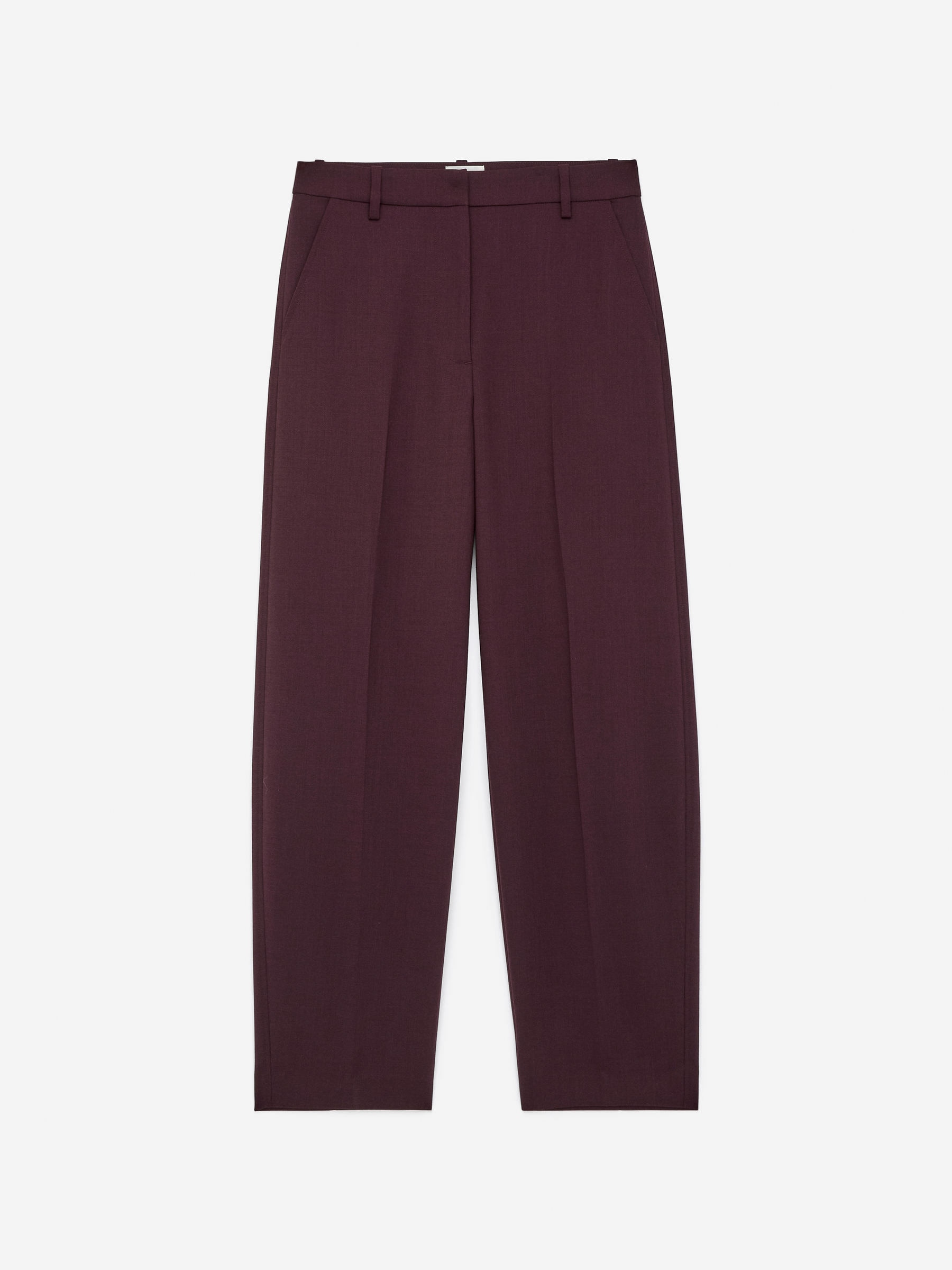 Press Crease Trousers-Red-17036