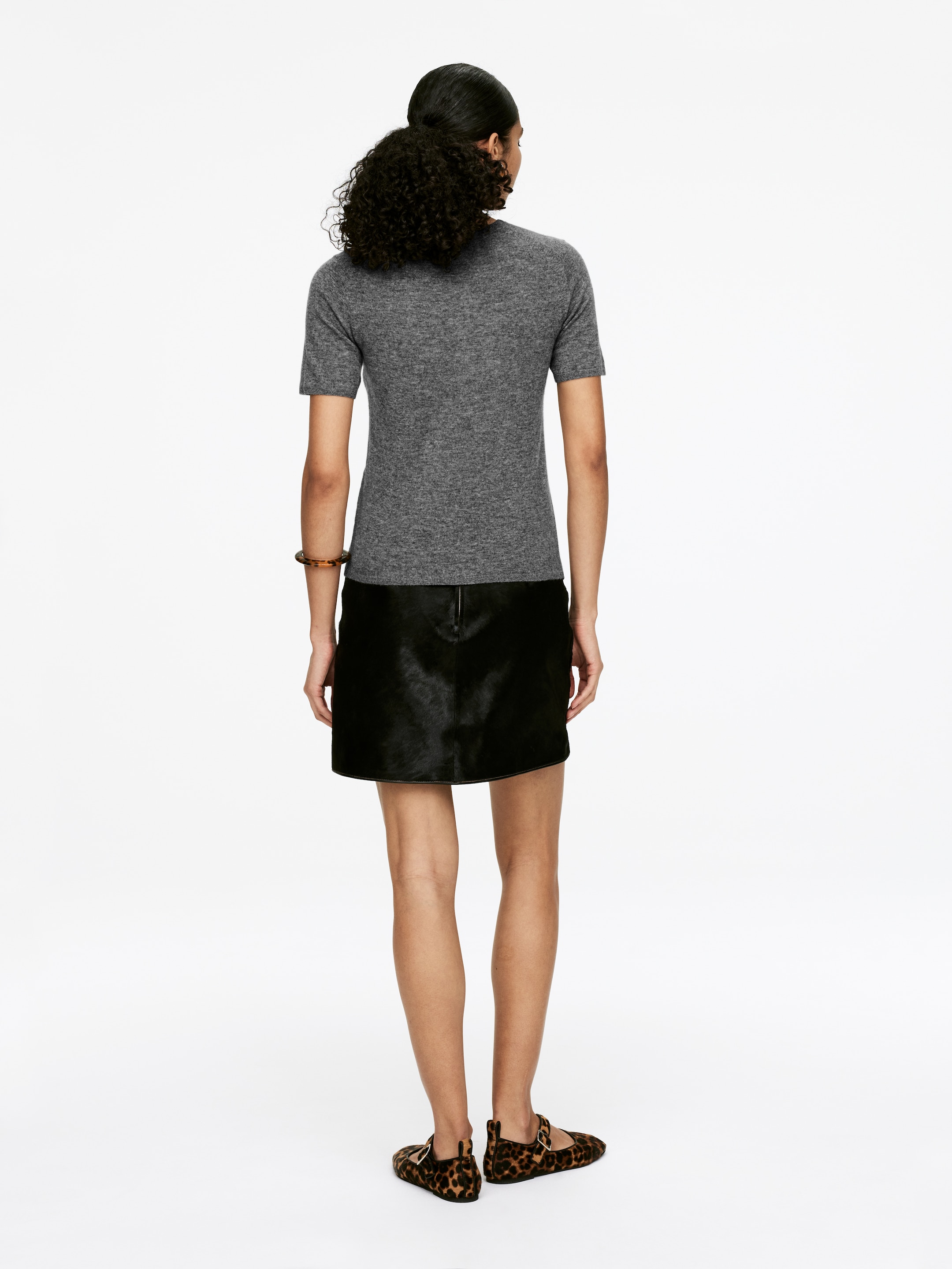 Grotere afbeelding bekijken: Top van puur kasjmier - grijs - DAMES | H&M NL 3