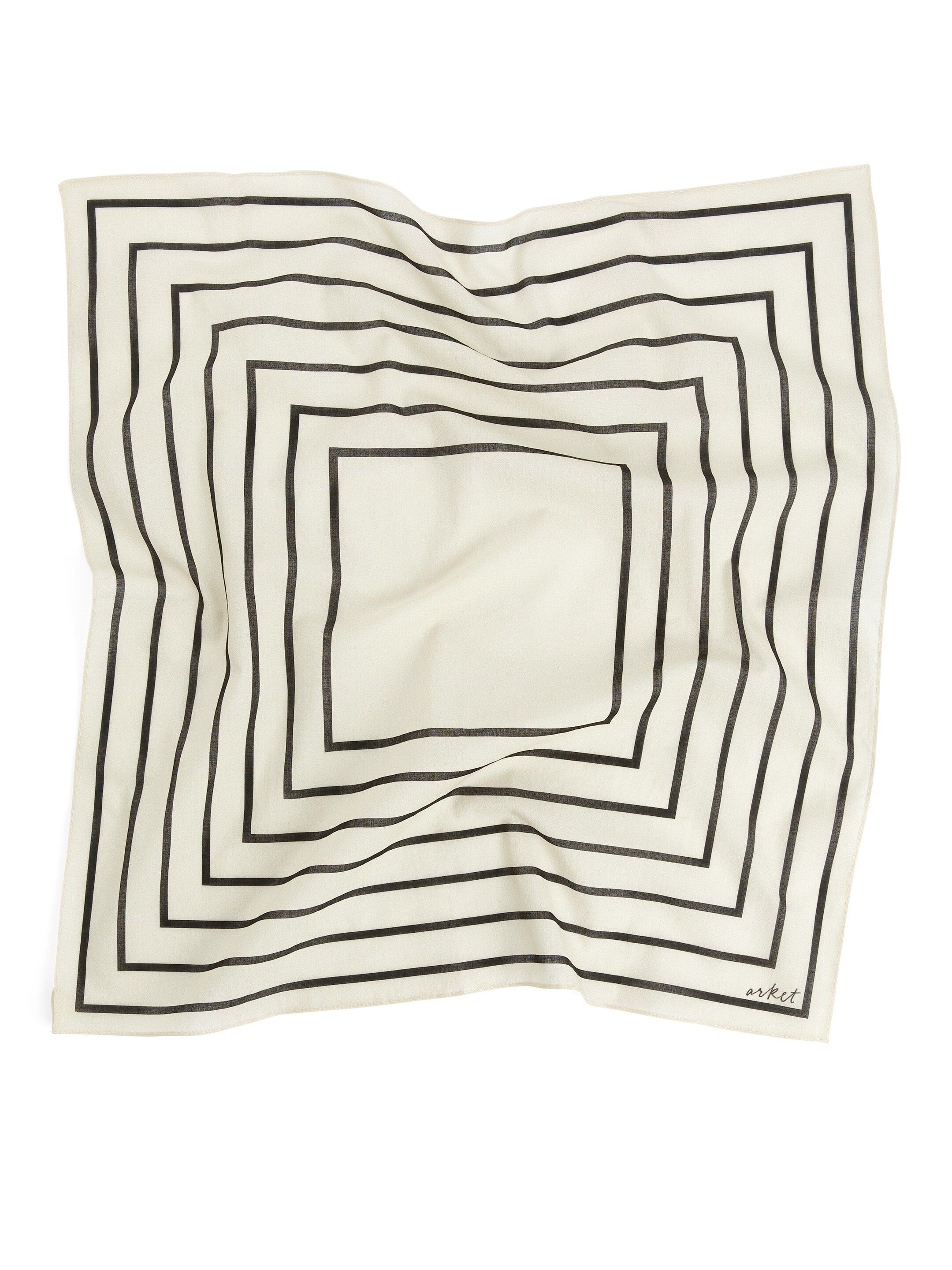 Scarf i bomull - Ljusbeige - Men - StillMedia/DescriptiveStillLife - 3