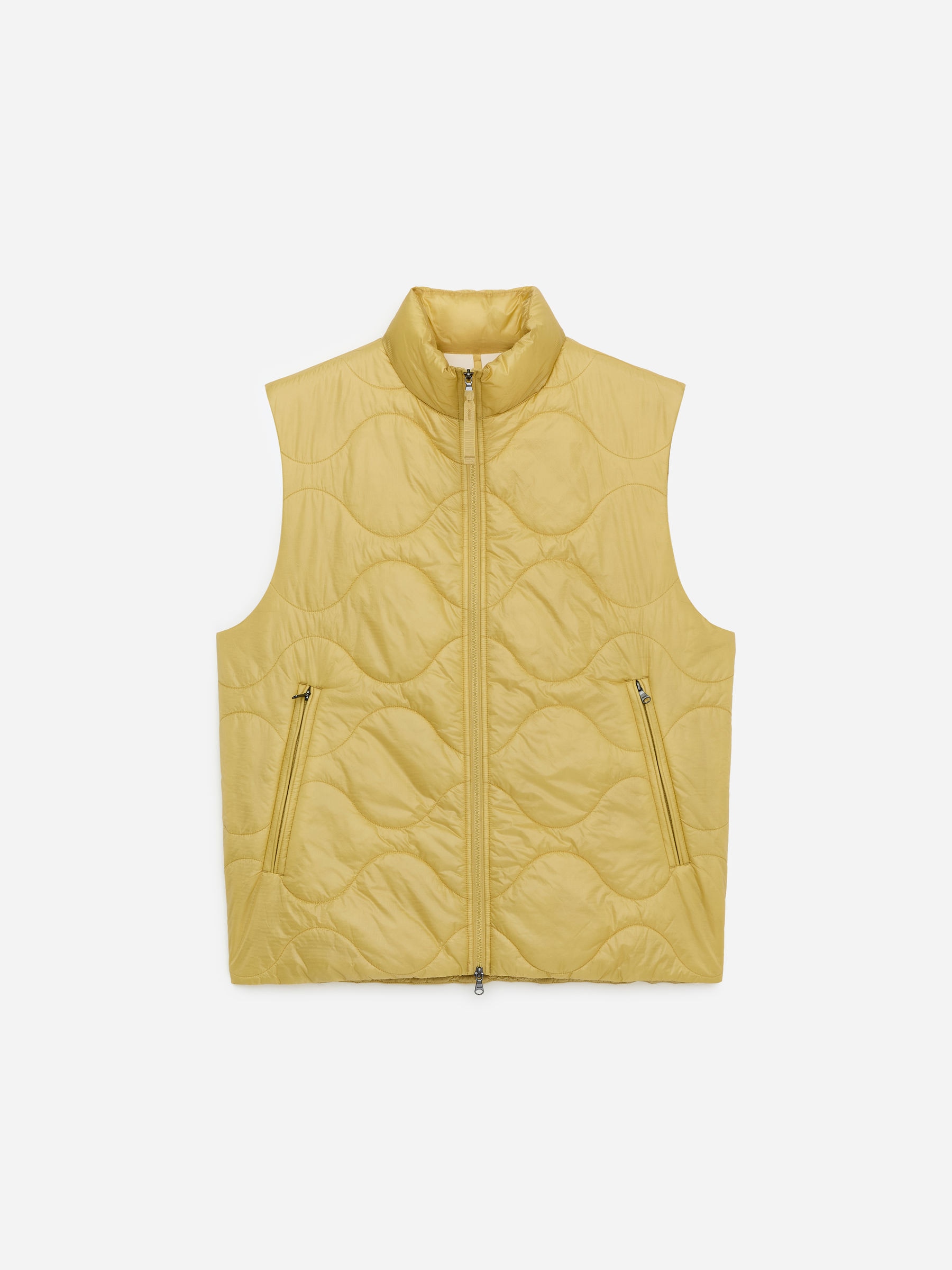 Padded Vest - Yellow - Regular fit - Men - StillMedia/DescriptiveStillLife - 2