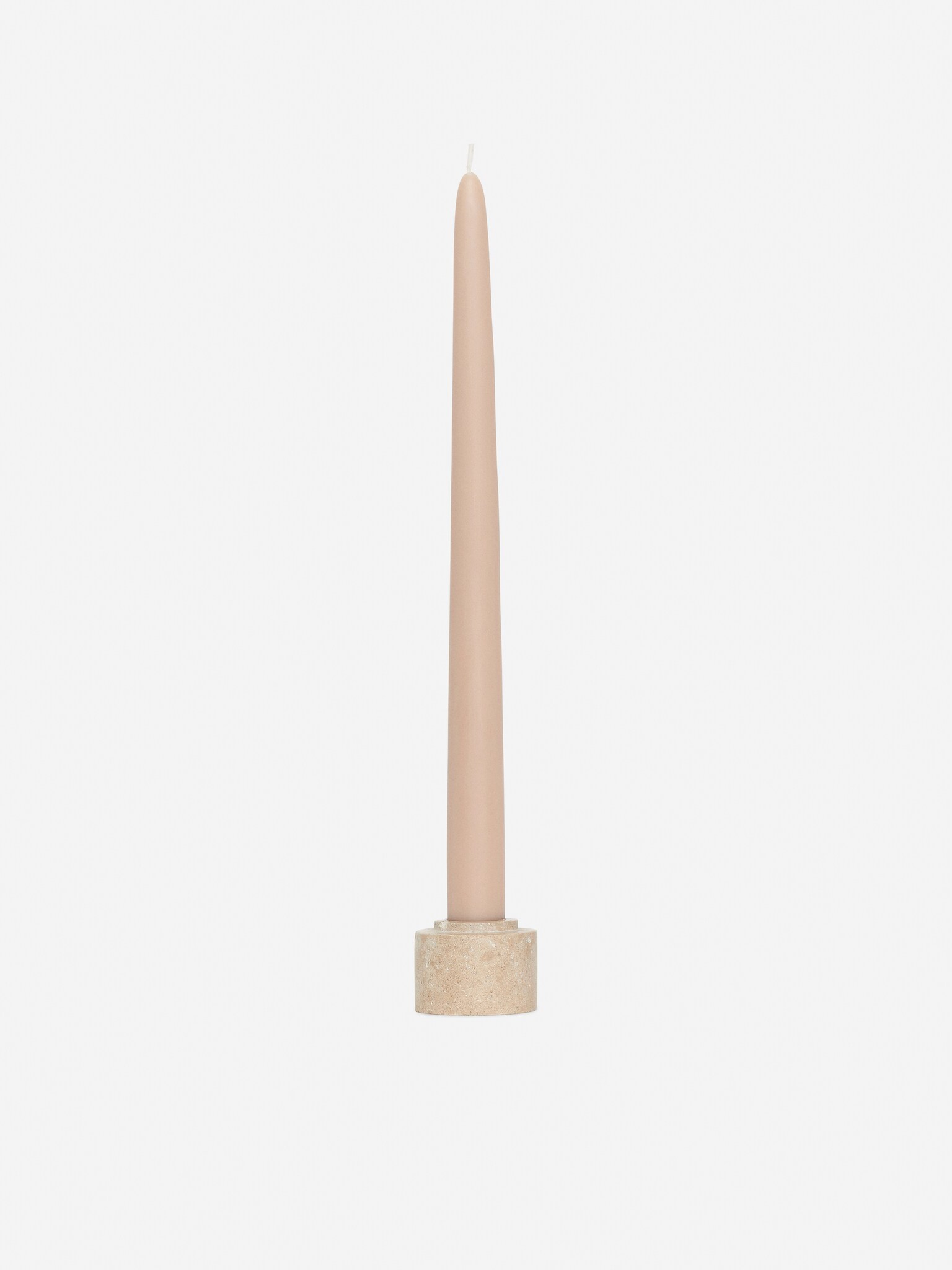 Tapered Candles Set of 6 - Dusty Pink/Burgundy/Off White - 2