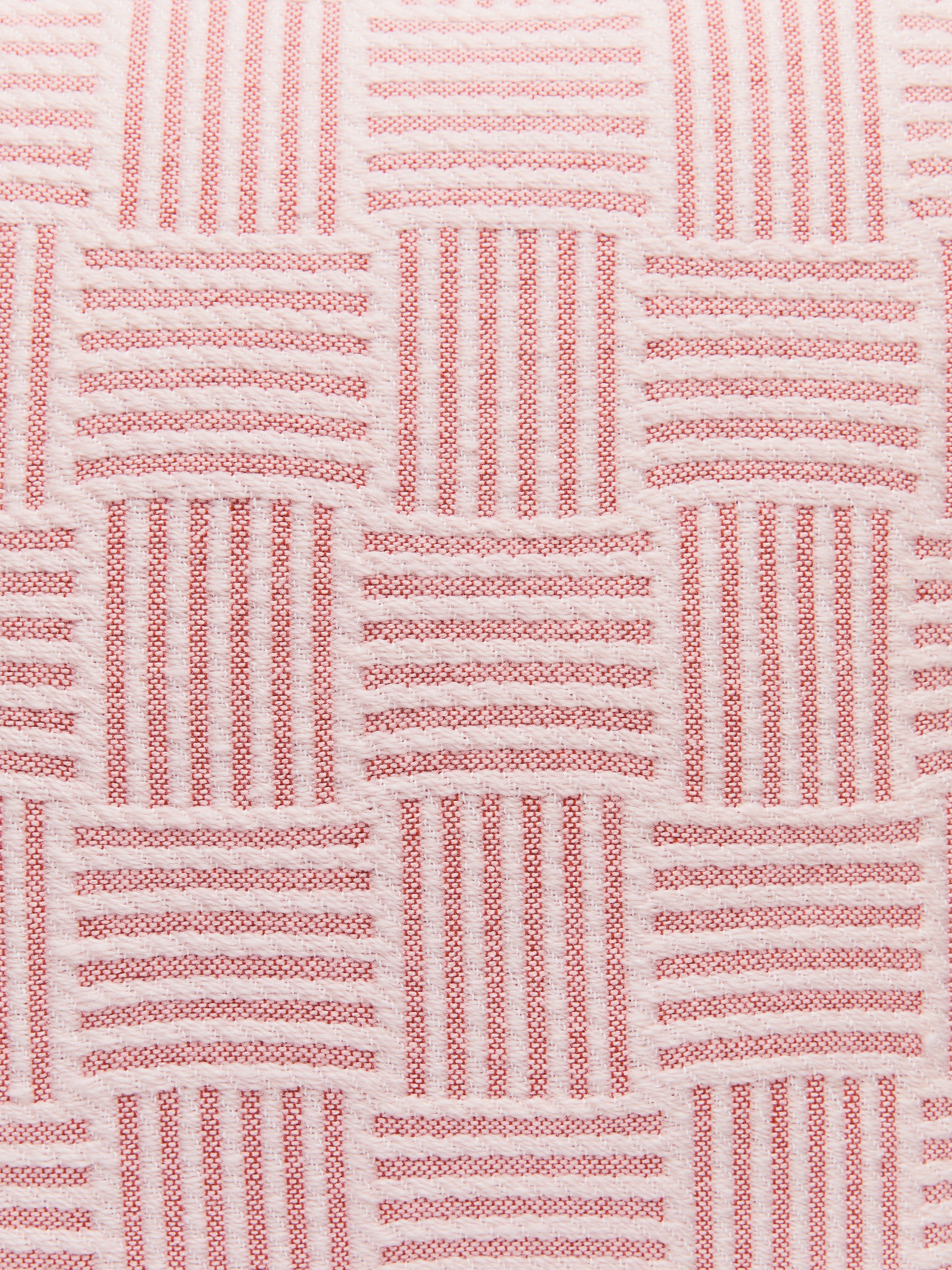 Cotton Wool Cushion Cover 50x50 cm - Pink - Homeware - StillMedia/DescriptiveDetail - 1