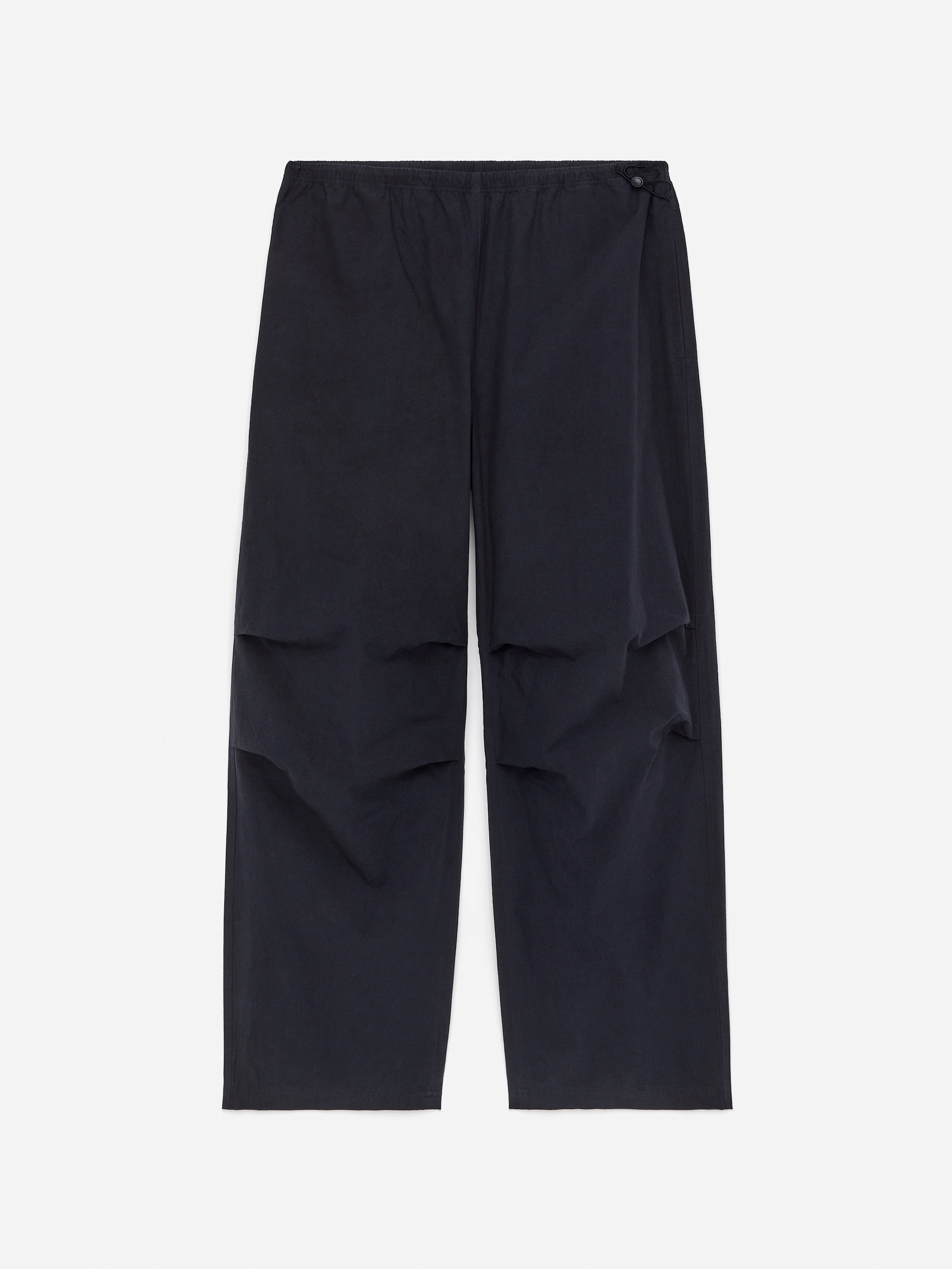 Activewear Cotton Trousers - Dark Blue - Loose fit - Women - StillMedia/DescriptiveStillLife - 2