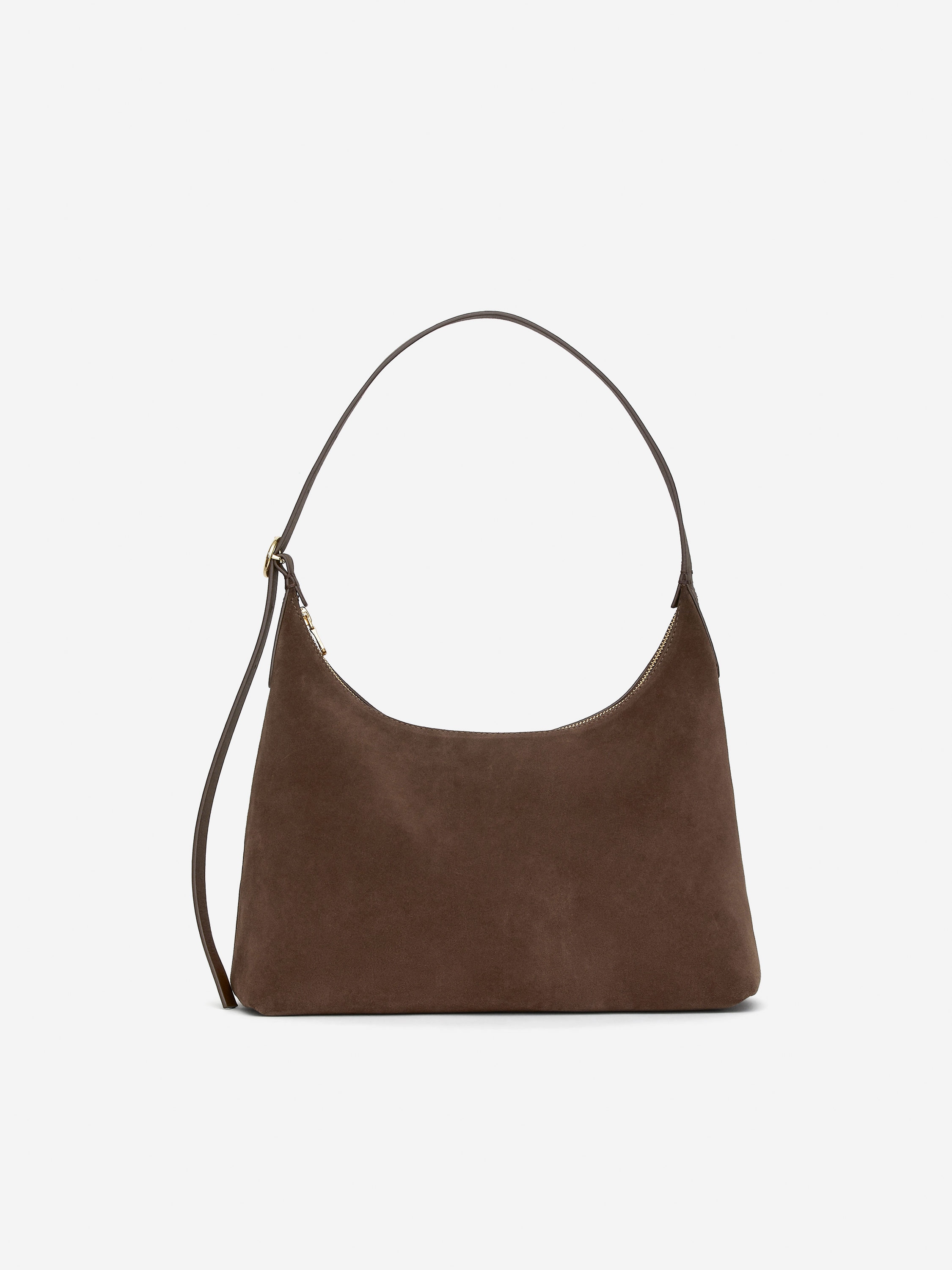 Suede Shoulder Bag - Brown - Women - StillMedia/DescriptiveStillLife - 6