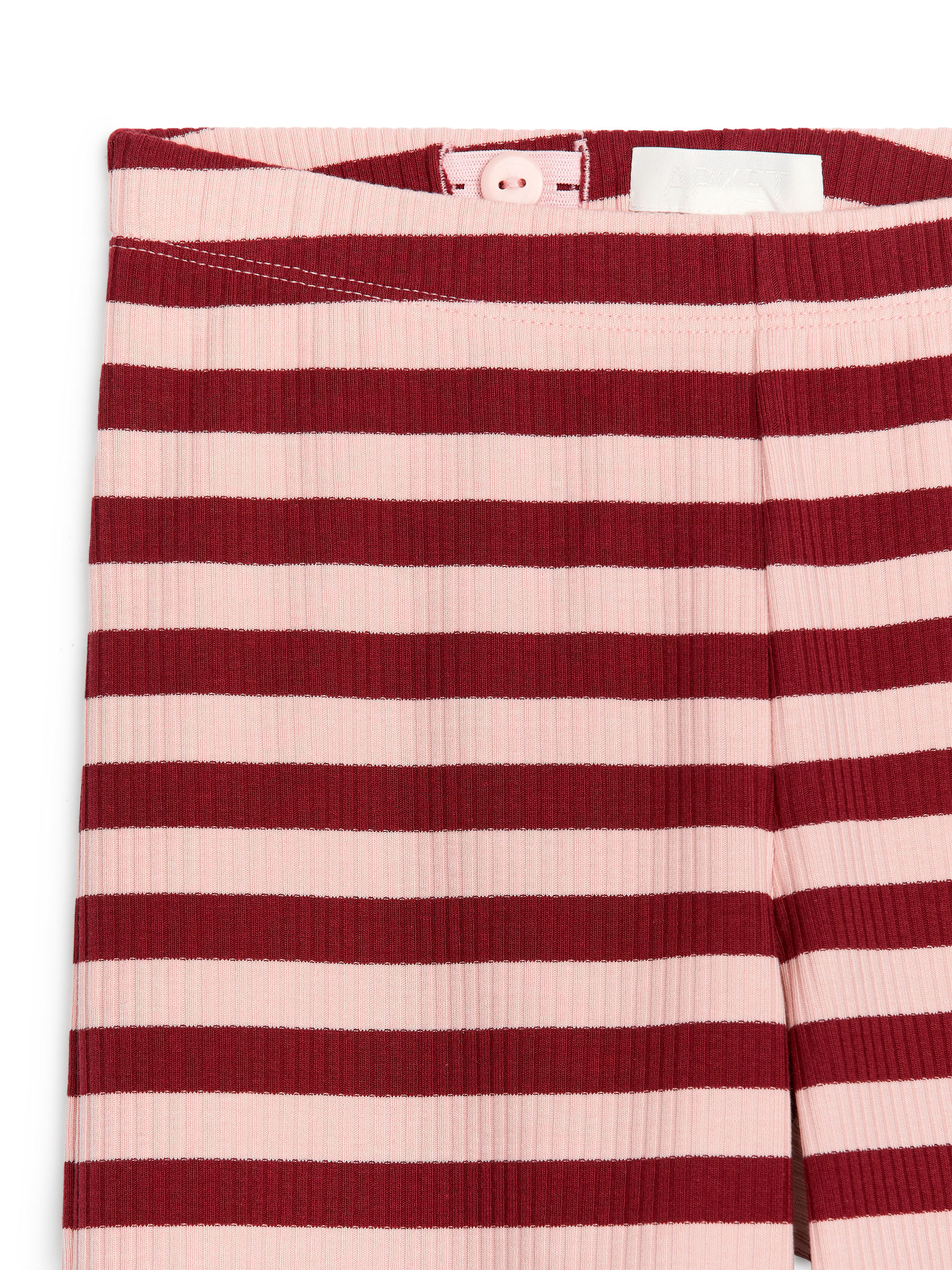 Gerippte Baumwollhose - Burgunderrot/Rosa - Regular Fit - Kinder - StillMedia/DescriptiveDetail - 1