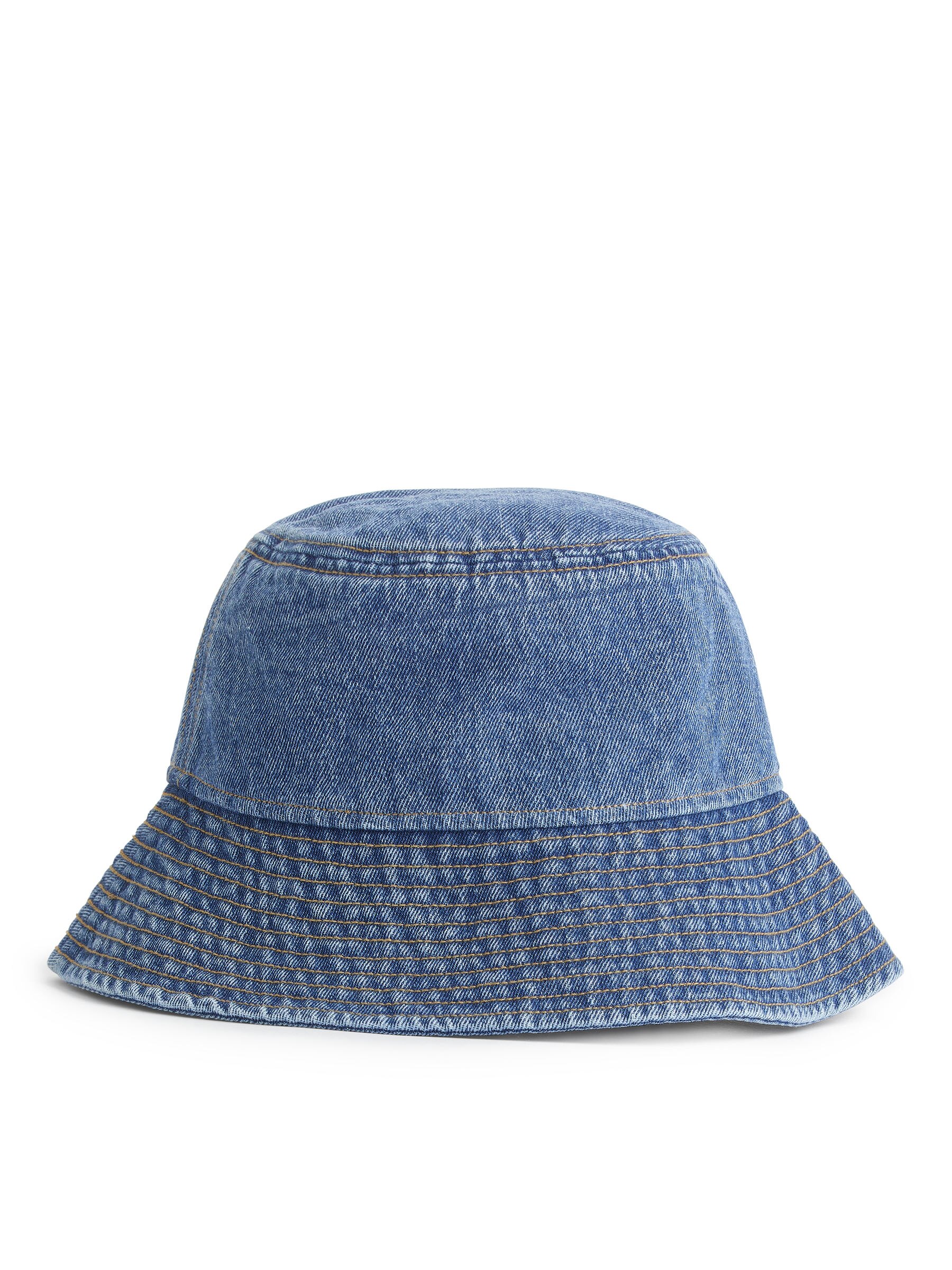 Denim Bucket Hat - Blue - Women - StillMedia/DescriptiveStillLife - 2