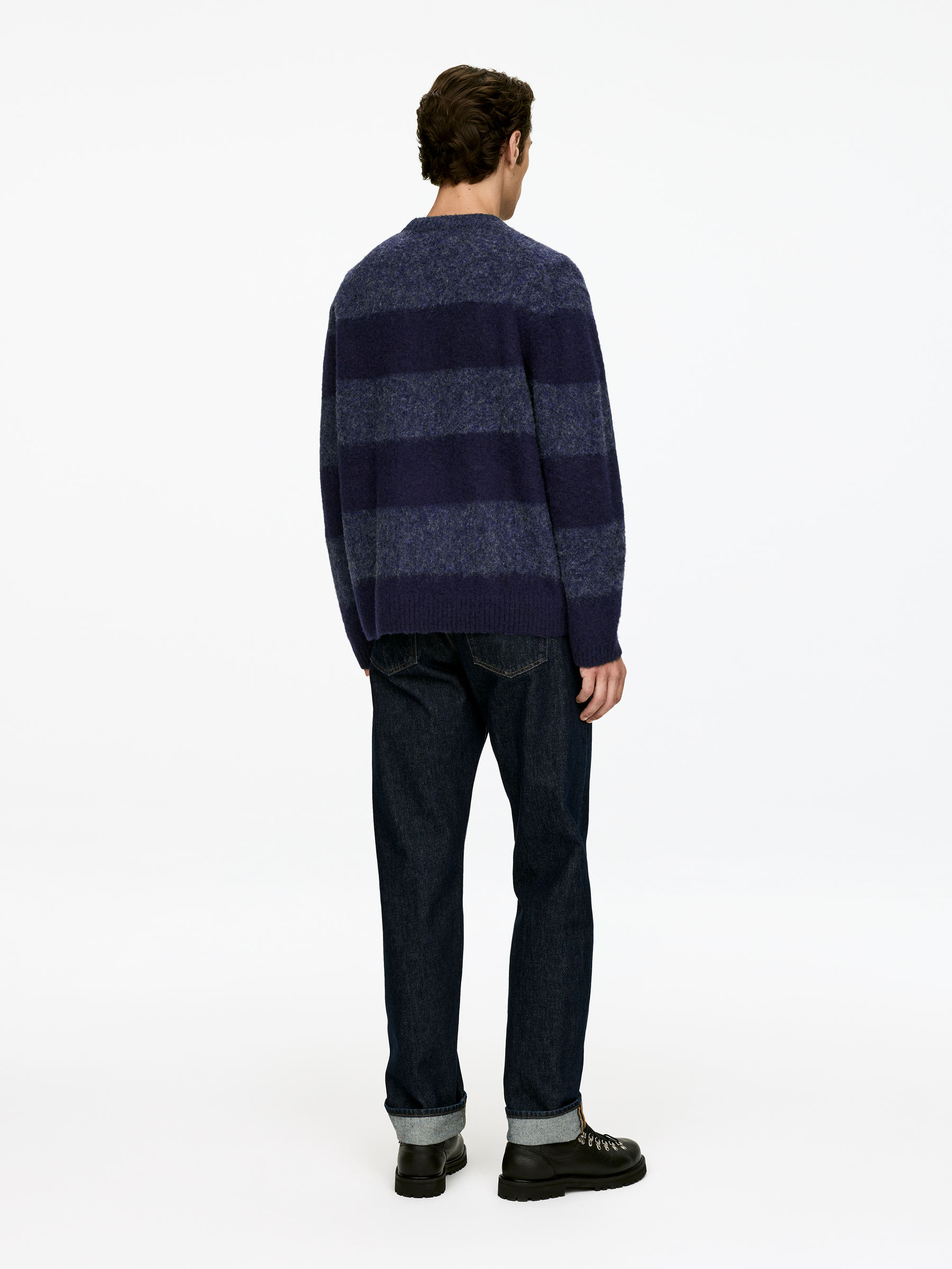 Pull en laine - Bleu - Regular fit - Homme - StillMedia/Lookbook - 6
