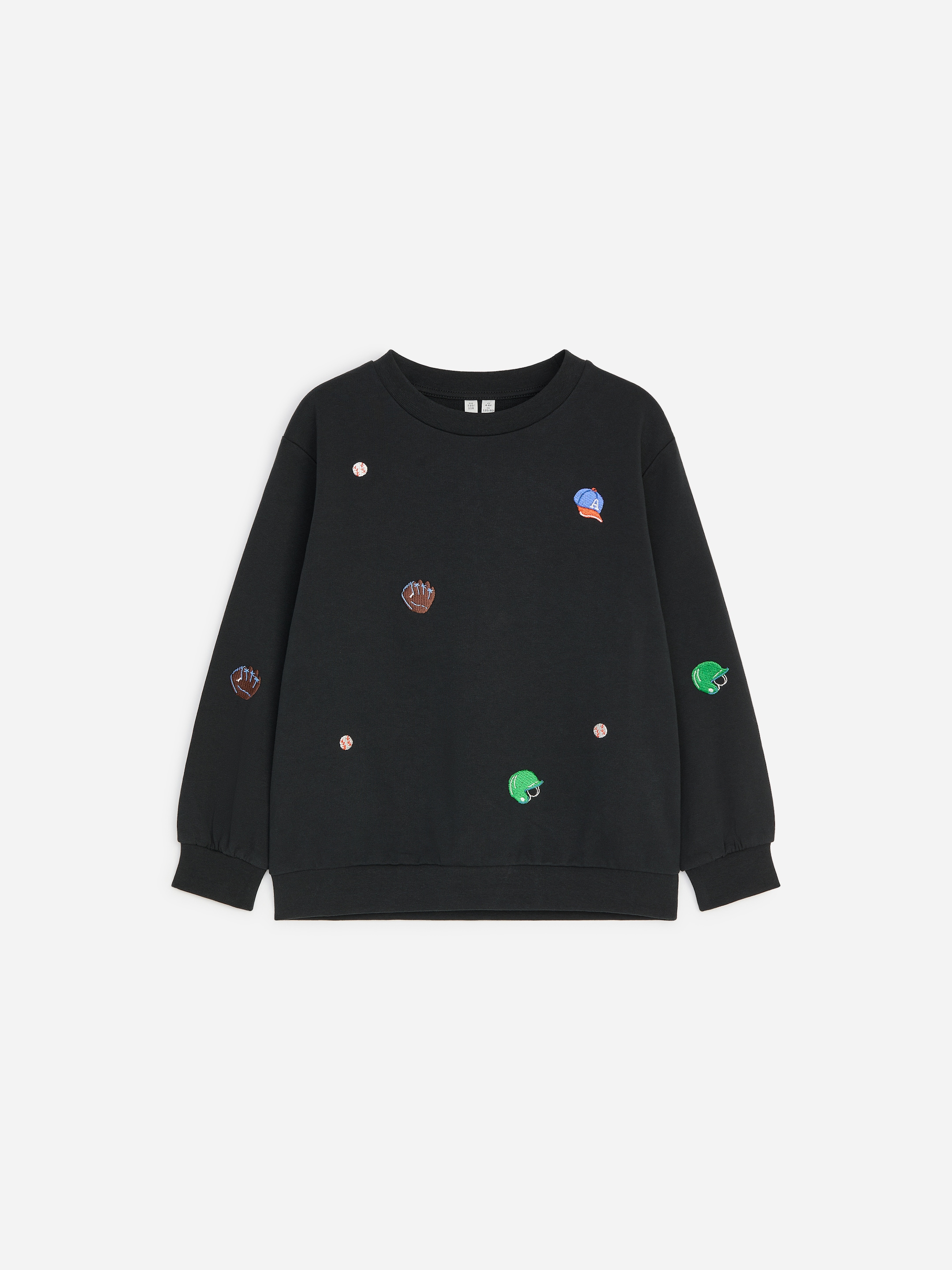 Sudadera de algodón-Black-20141