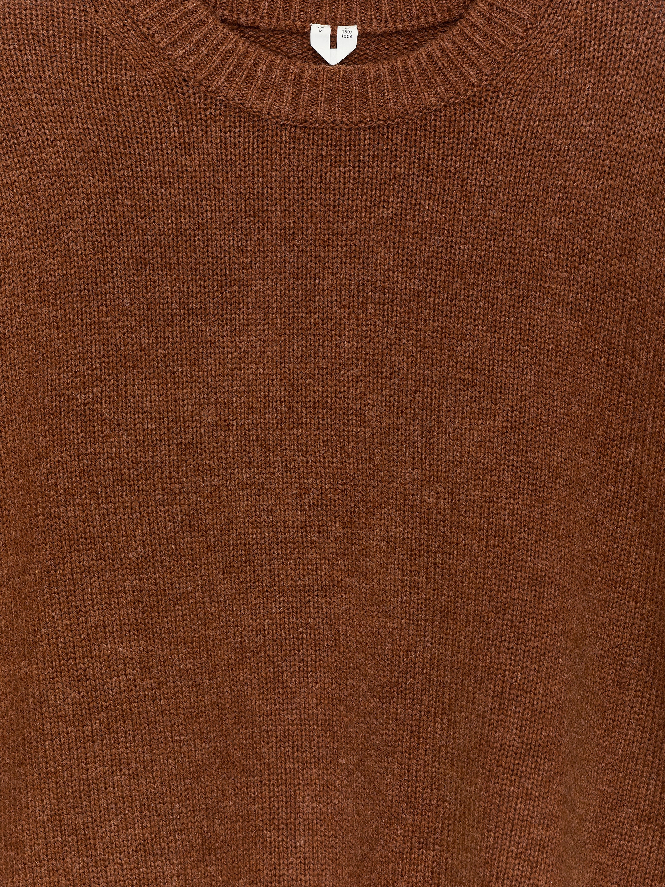 Pull en maille de laine épaisse - Rouille - Relaxed fit - Homme - StillMedia/DescriptiveDetail - 2