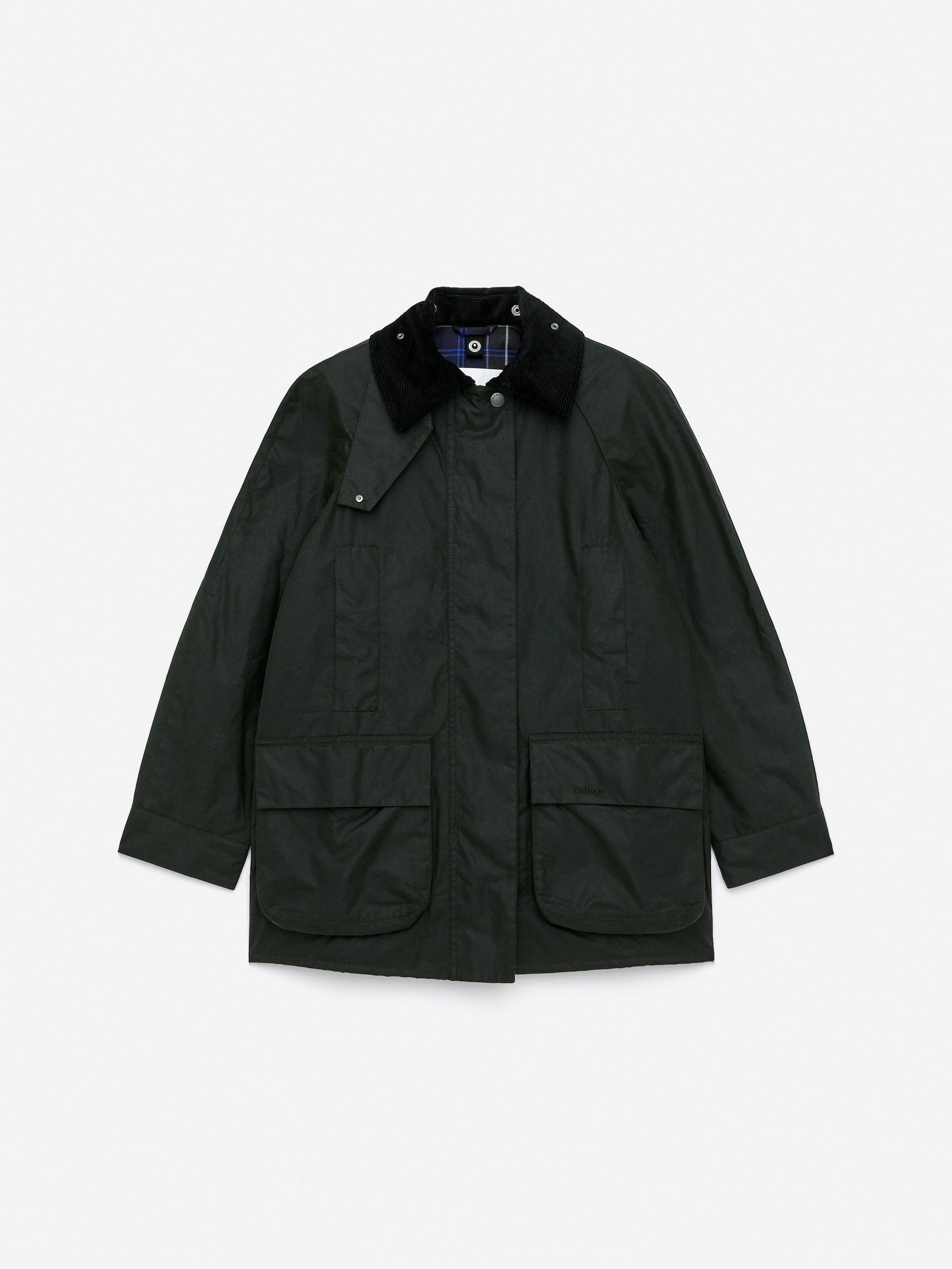 ARKET and Barbour Waxed Cotton Jacket-#4C5353-17246