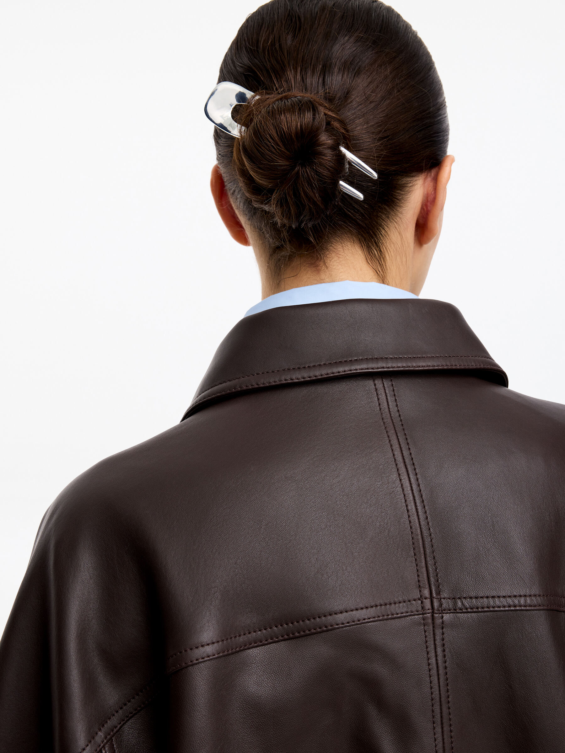 Hair Pin-#DFDEDE-18057