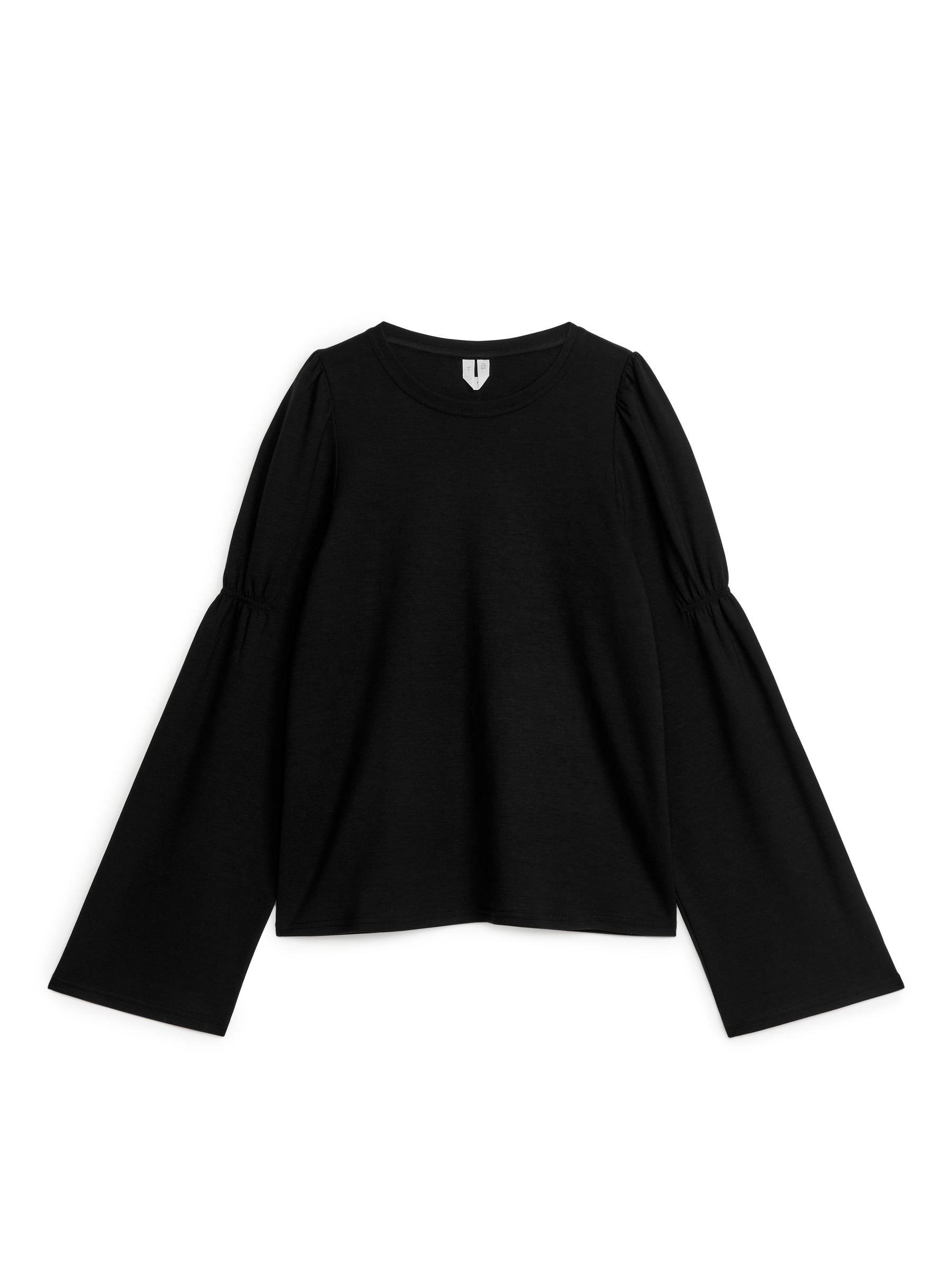 Oberteil aus Lyocell - Schwarz - Loose Fit - Damen - StillMedia/DescriptiveStillLife - 1