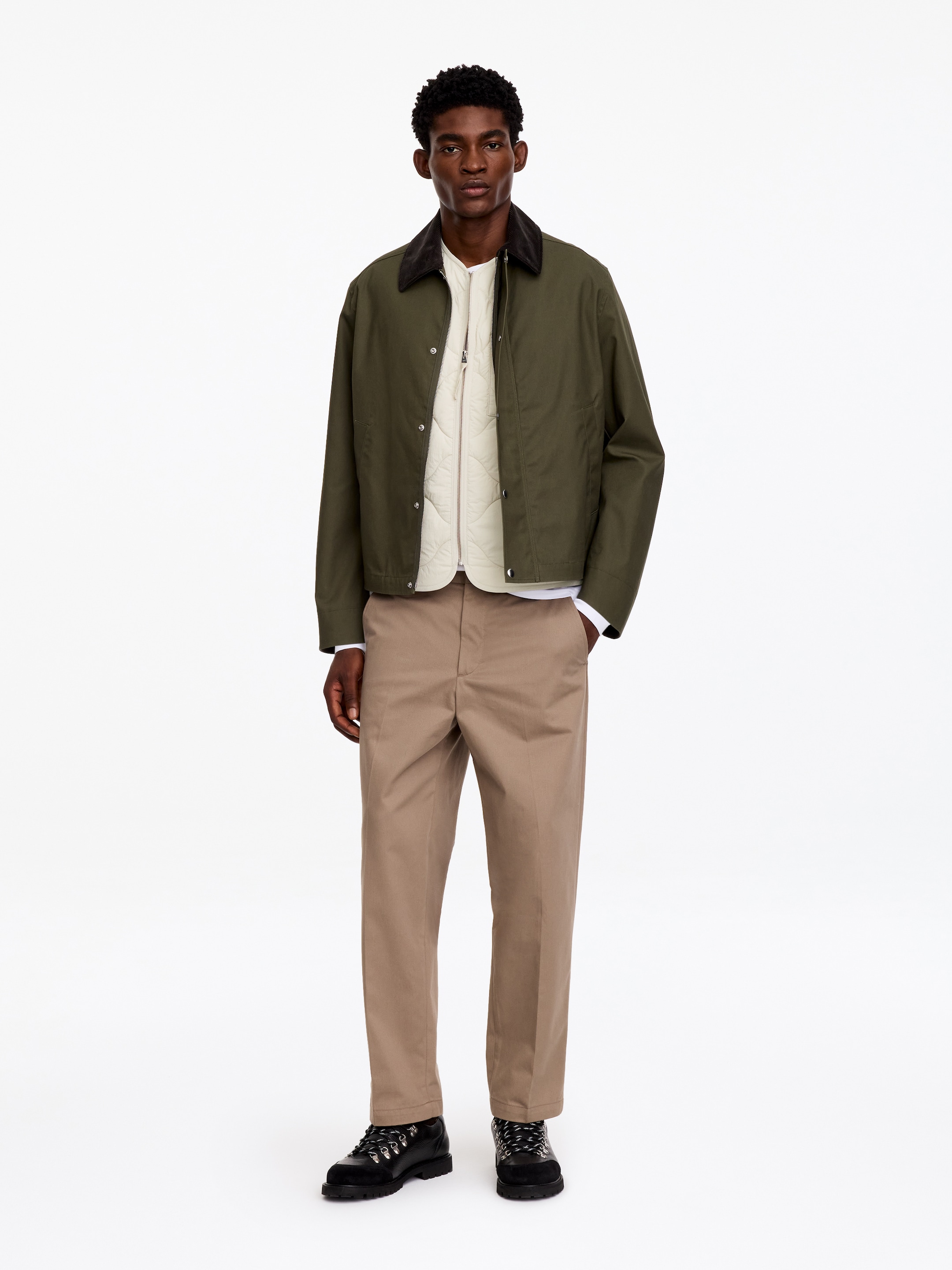 Quilted Liner Vest - Mole - Regular fit - men - StillMedia/Lookbook - 3