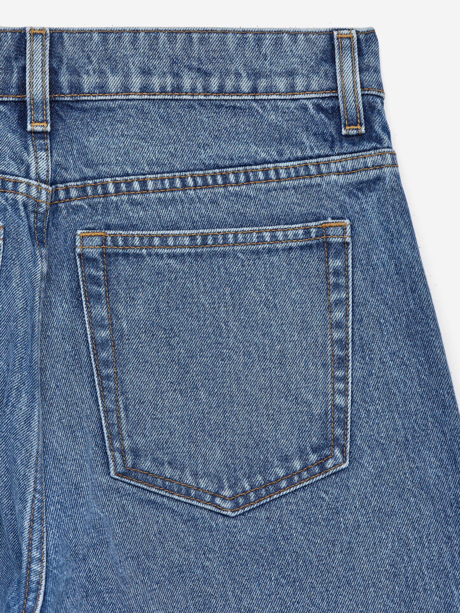 LUPINE Flared Jeans - Mid Blue/Black - 4