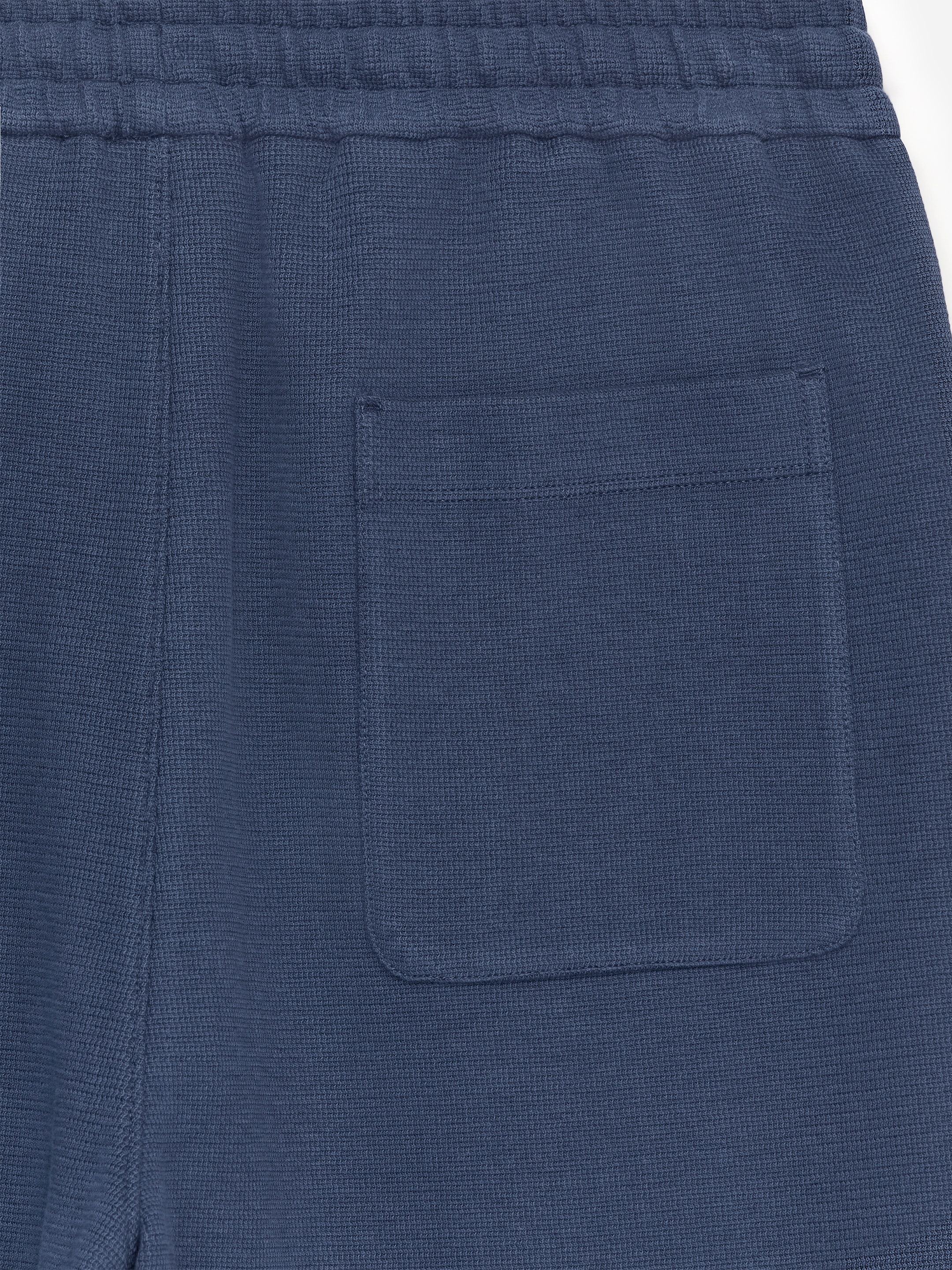 Textured Sweatpants - Dark Blue - Loose fit - Men - StillMedia/DescriptiveDetail - 1