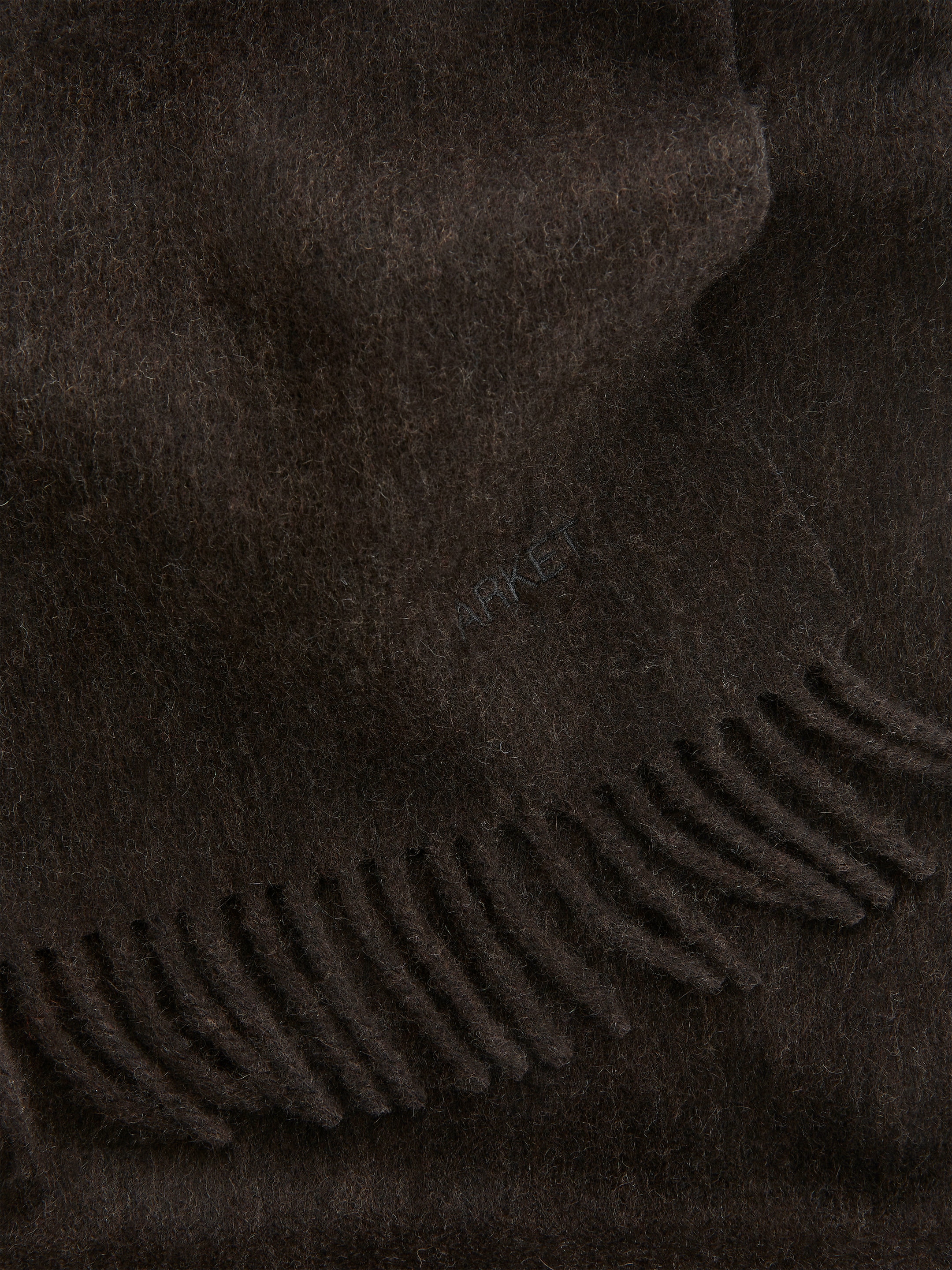 Cashmere Scarf - Dark Brown - men - StillMedia/DescriptiveDetail - 2
