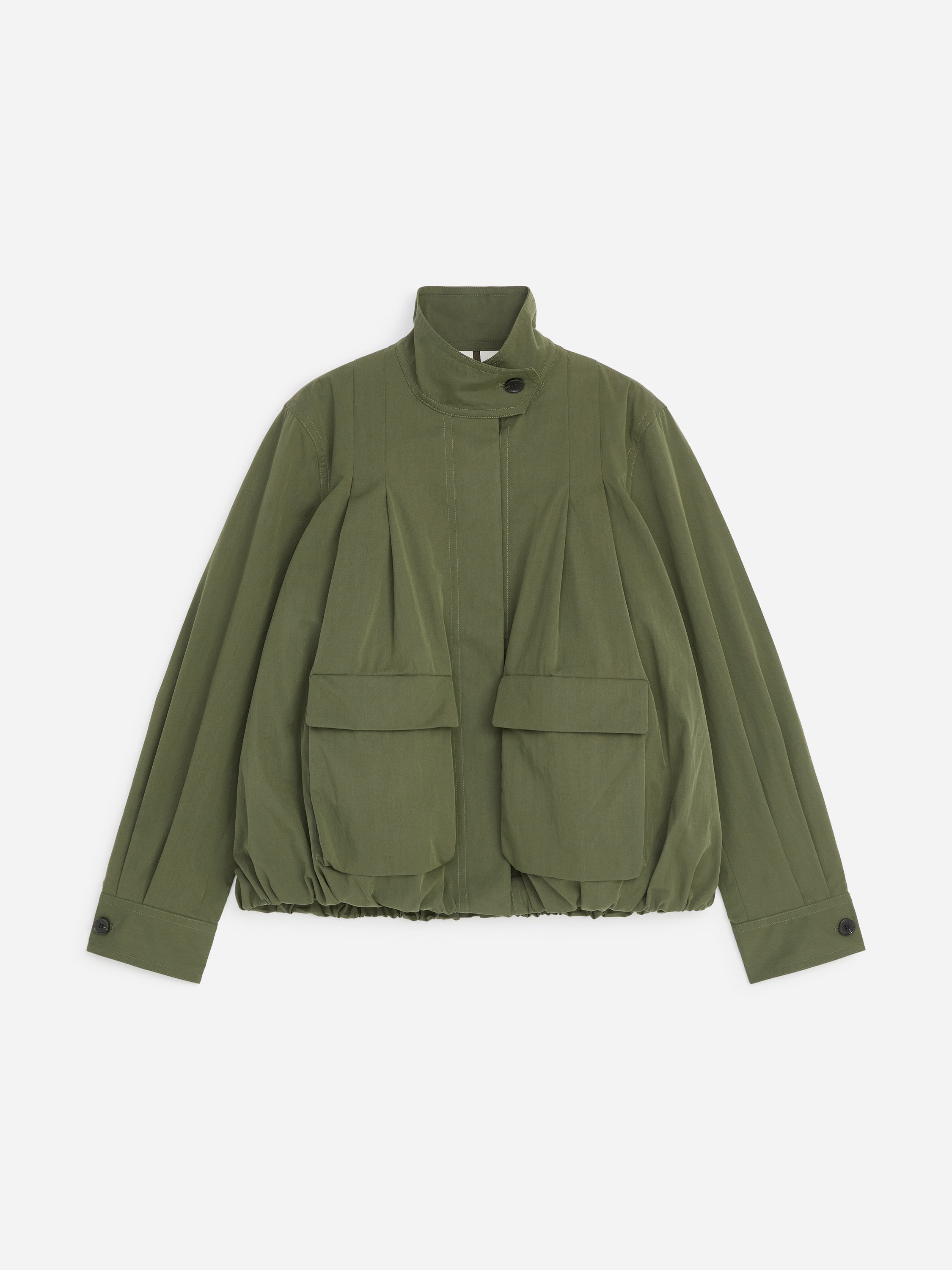 Bunda Blouson - Khaki Zelená/Béžová