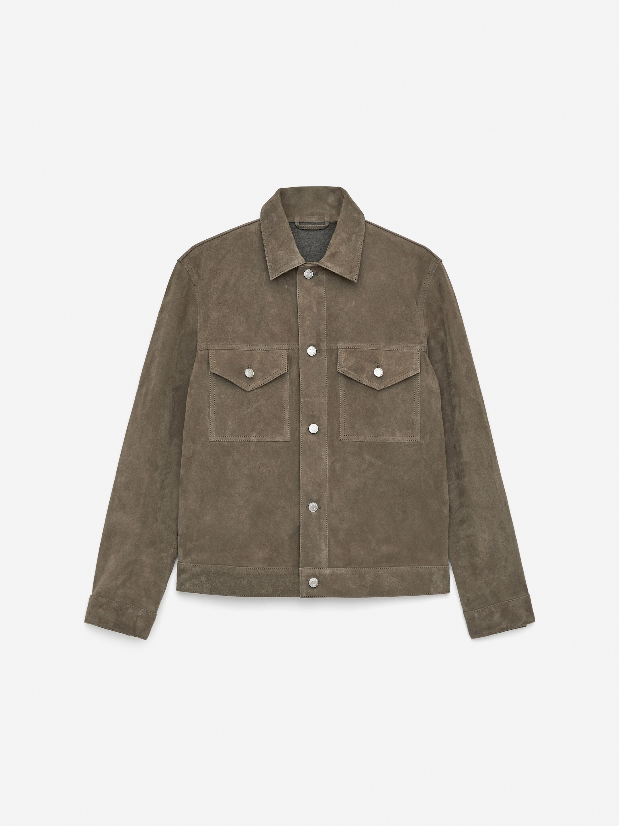 Zobraziť väčší obrázok: Semišová bunda - Sage - MUŽI | H&M SK 6