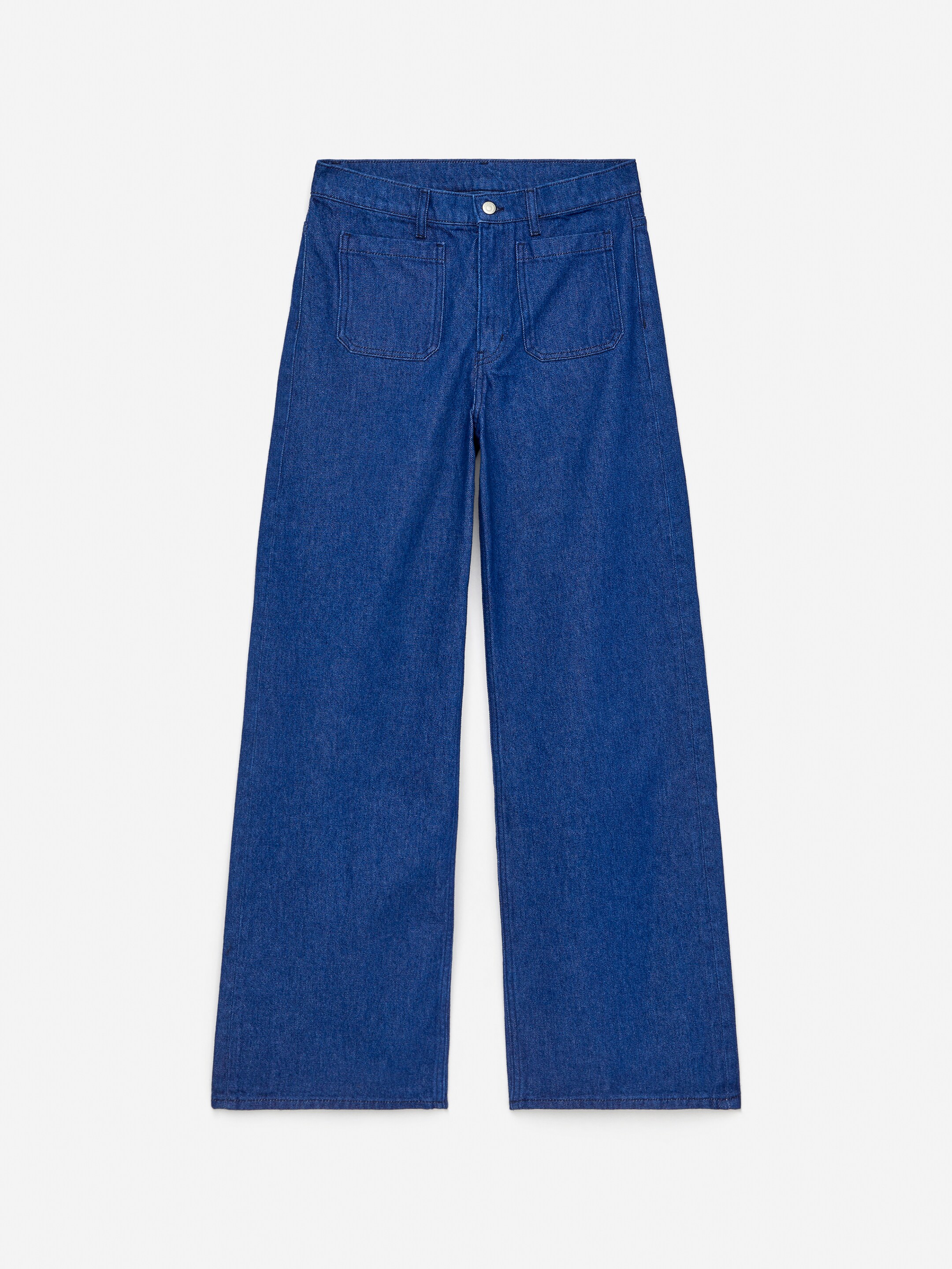 Visa större bild: LUPINE utsvängda jeans - Blå - DAM | H&M SE 1