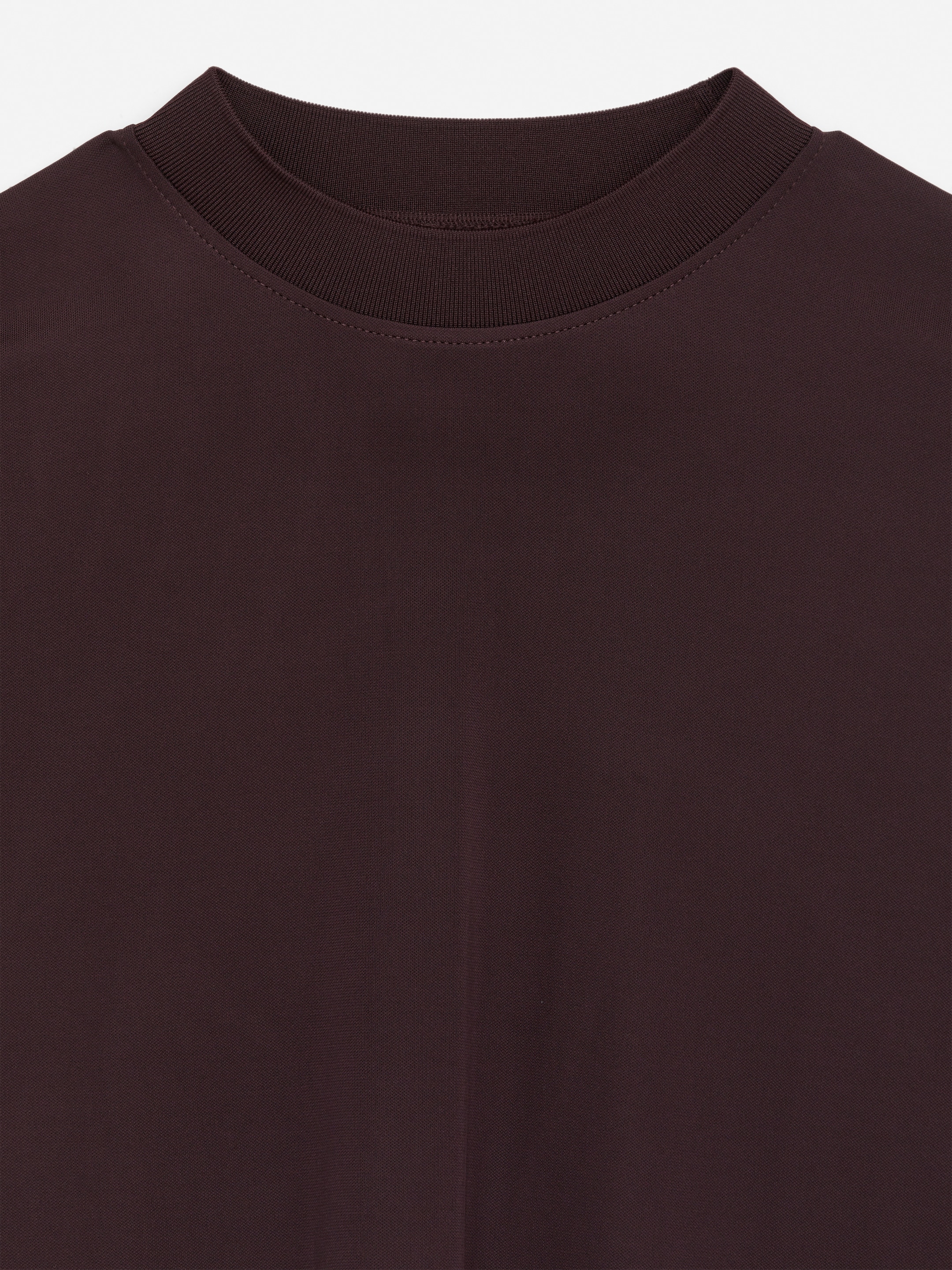 Mock-Neck Sleeveless Top - Dark Red - Regular fit - Women - StillMedia/DescriptiveDetail - 1