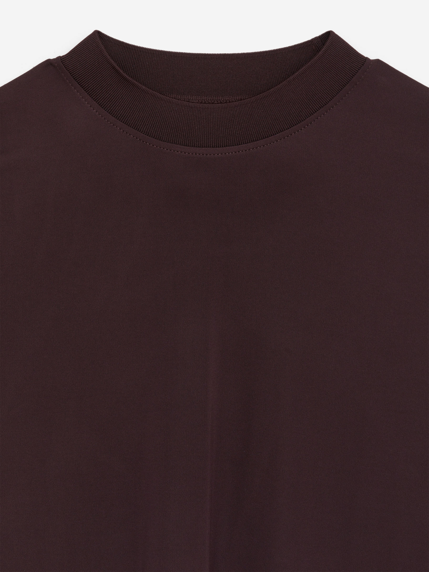 Mock-Neck Sleeveless Top - Dark Red - Regular fit - Women - StillMedia/DescriptiveDetail - 1