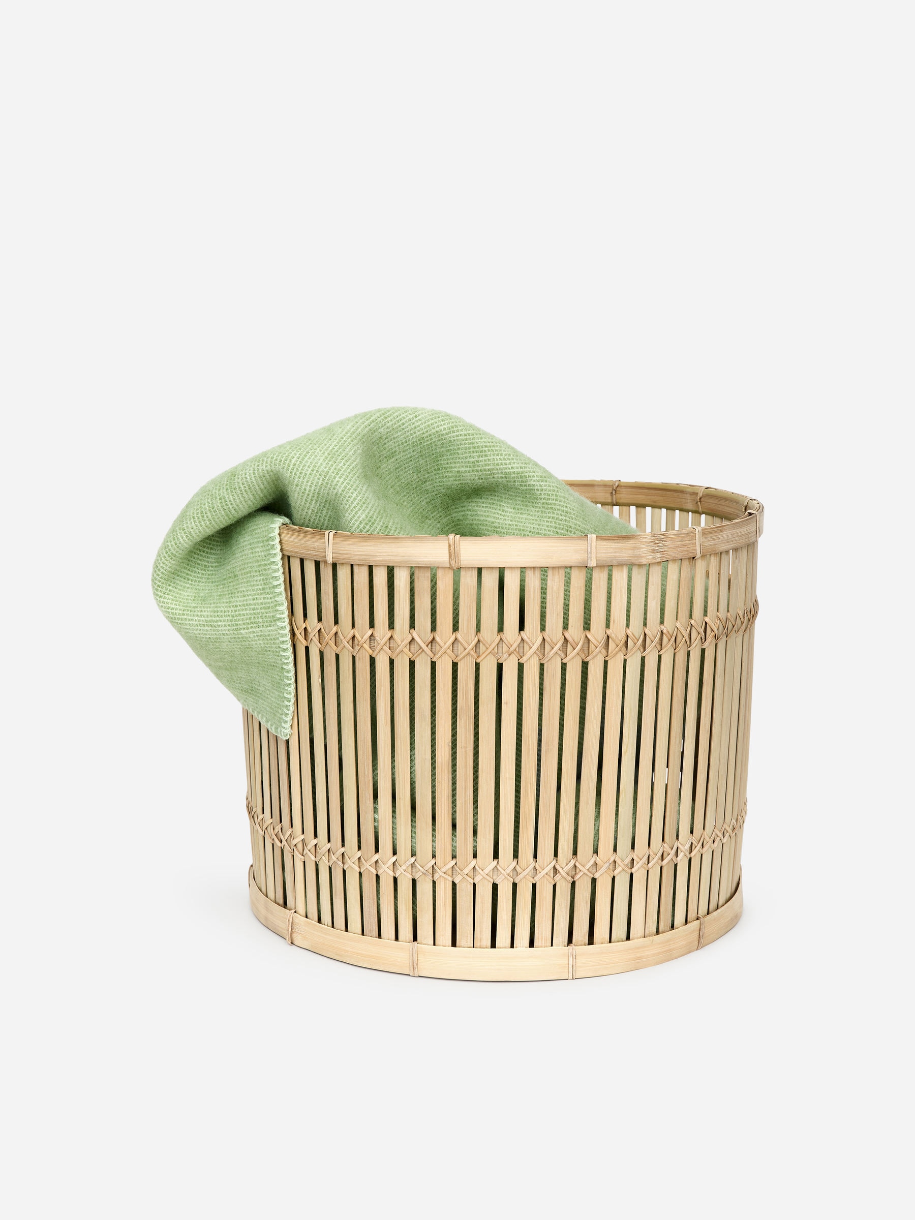 Bambusowy kosz do przechowywania - Beżowy - homeware - StillMedia/DescriptiveStillLife - 2