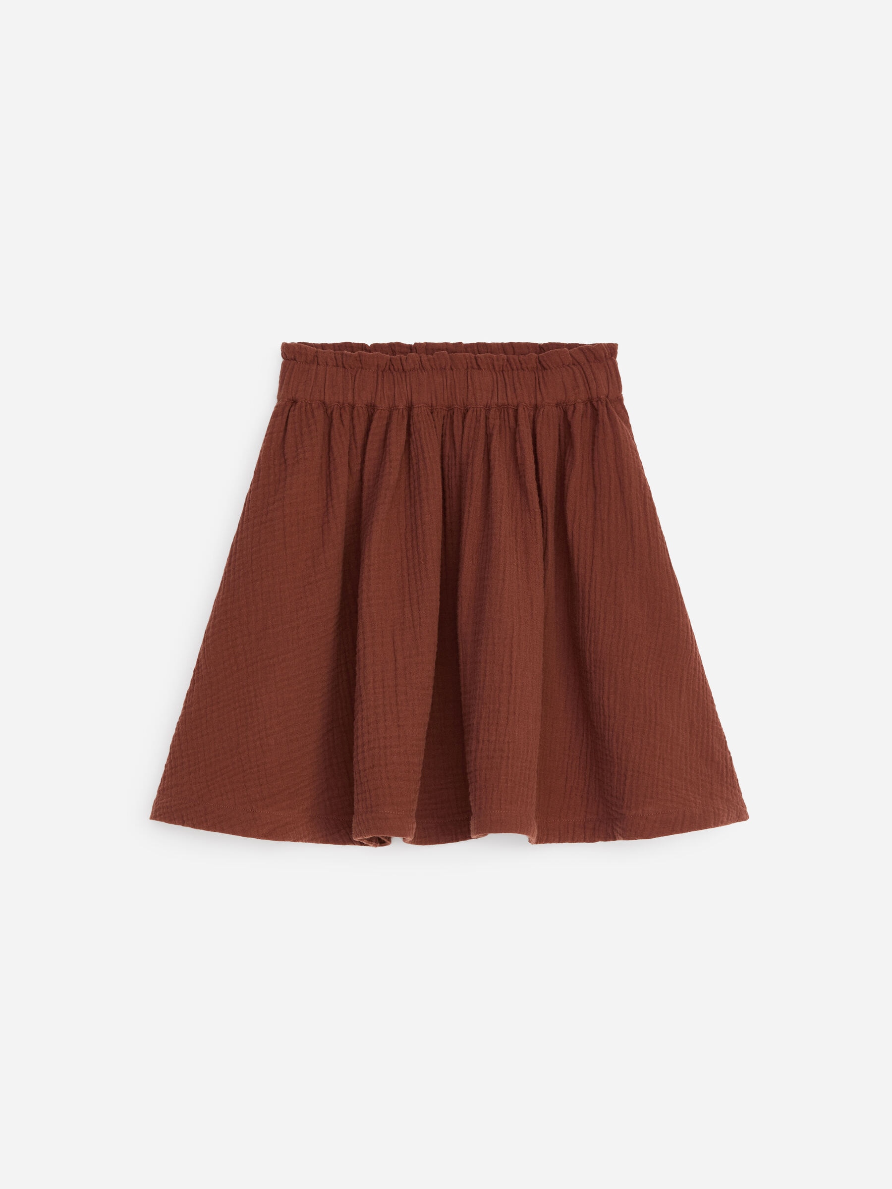 Cotton Muslin Skirt-#62433C-19341