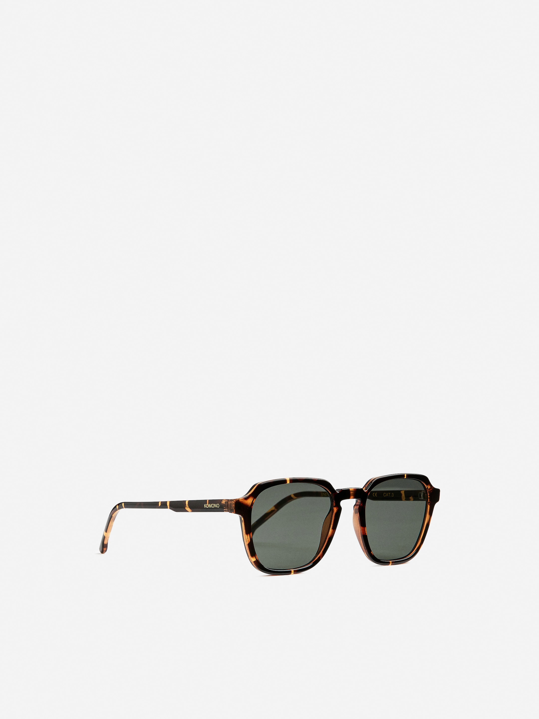Lunettes de soleil Matty de KOMONO - Marron/Écaille - Homme - StillMedia/DescriptiveStillLife - 2