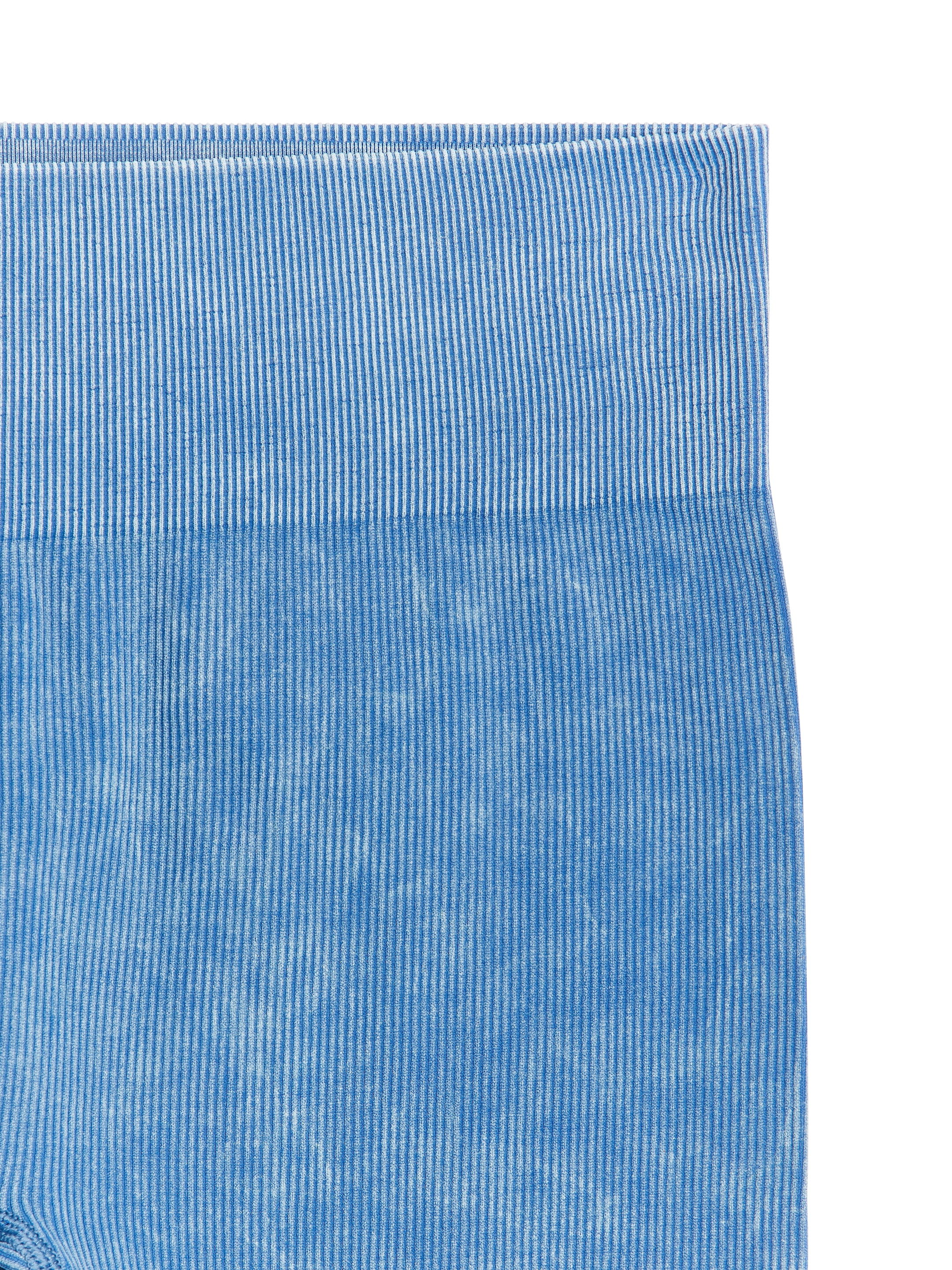 Seamless ribbade leggings - Tvättad blå - Slim fit - Women - StillMedia/DescriptiveDetail - 2
