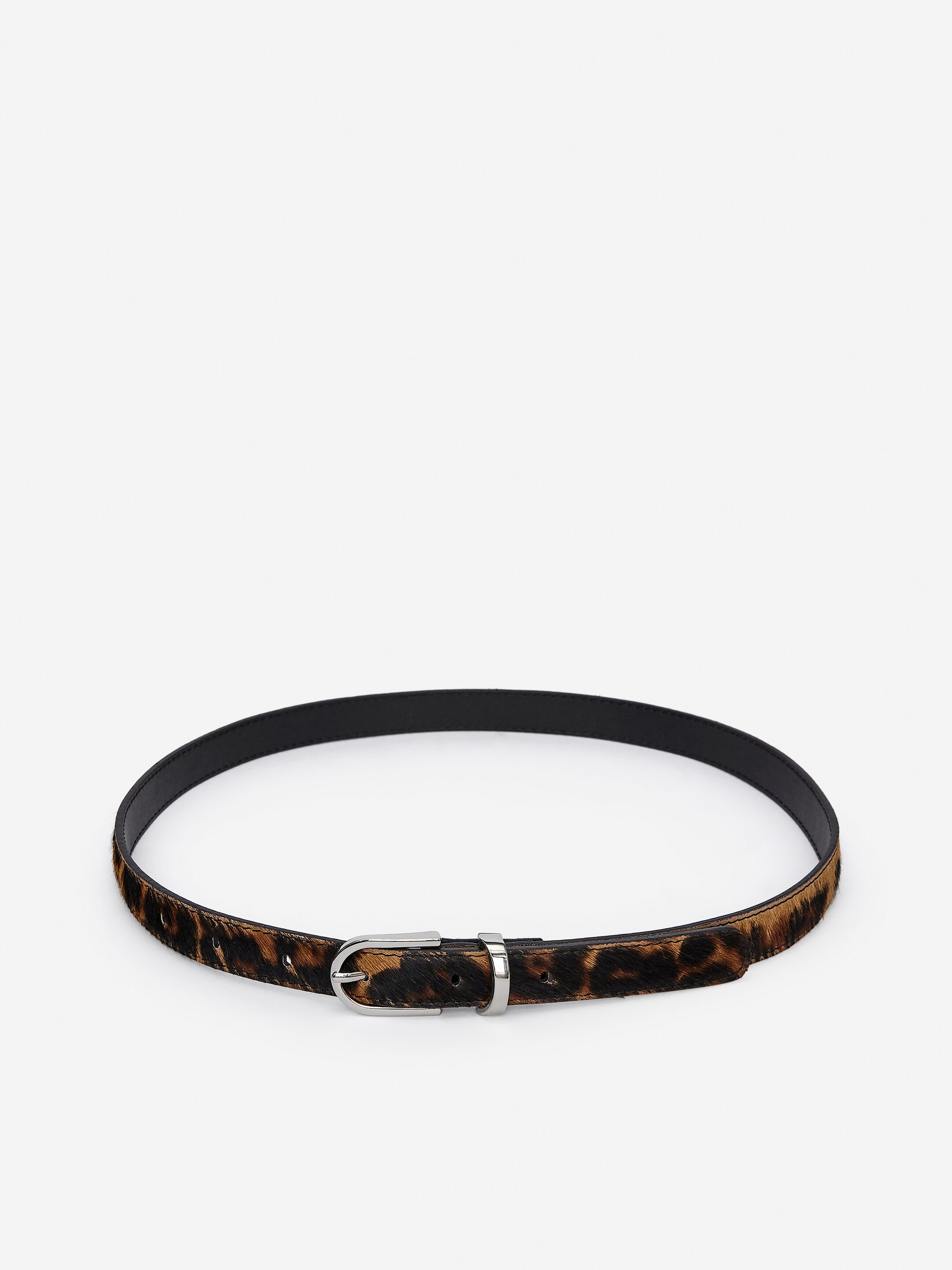 Ingrandisci l'immagine: Leather Belt - Black/Beige - DONNA | H&M CH 3