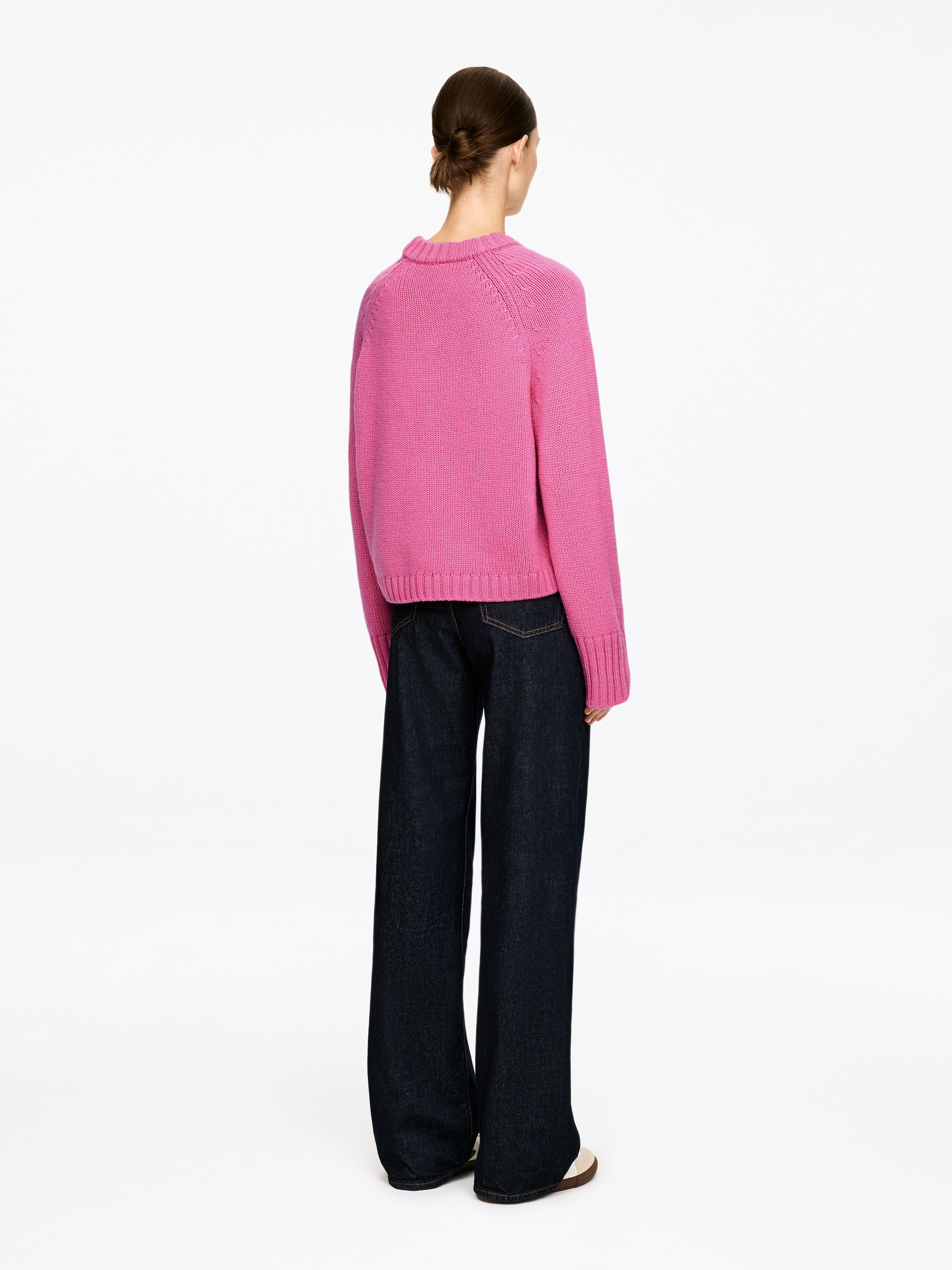 Visualizza immagine più grande: Maglione chunky in puro cashmere​ - Rosa - DONNA | H&M IT 4