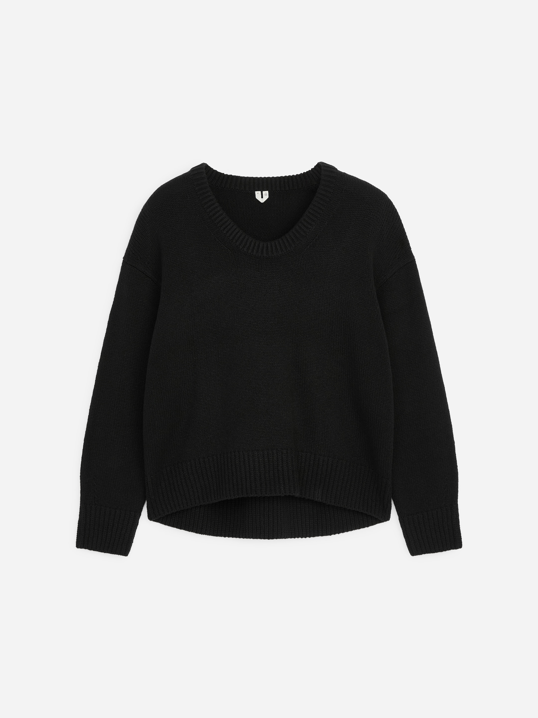 Jersey de lana relaxed fit - Negro - Corte holgado - women - StillMedia/DescriptiveStillLife - 1