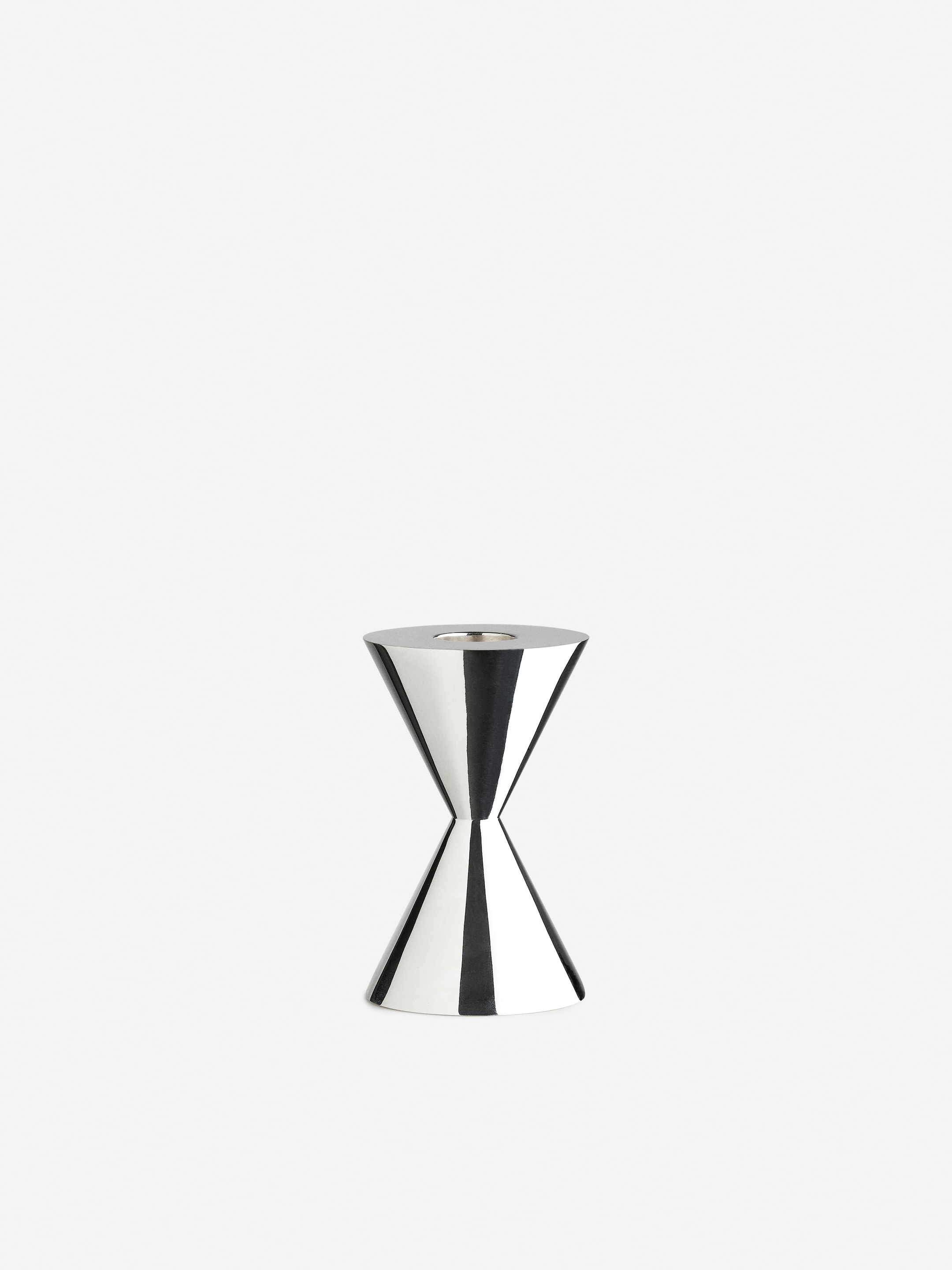 Vis større bilde: Lysholder i sølvnyanse 9 cm - Sølv - Home All | H&M NO 1