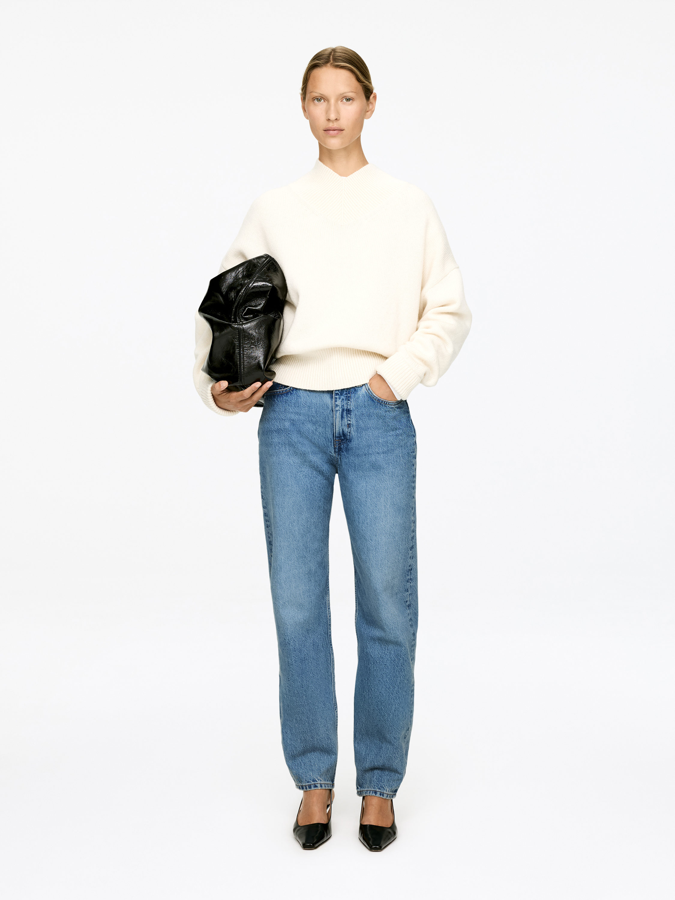 Jean fuselé VIOLET-#80AAD8-17369