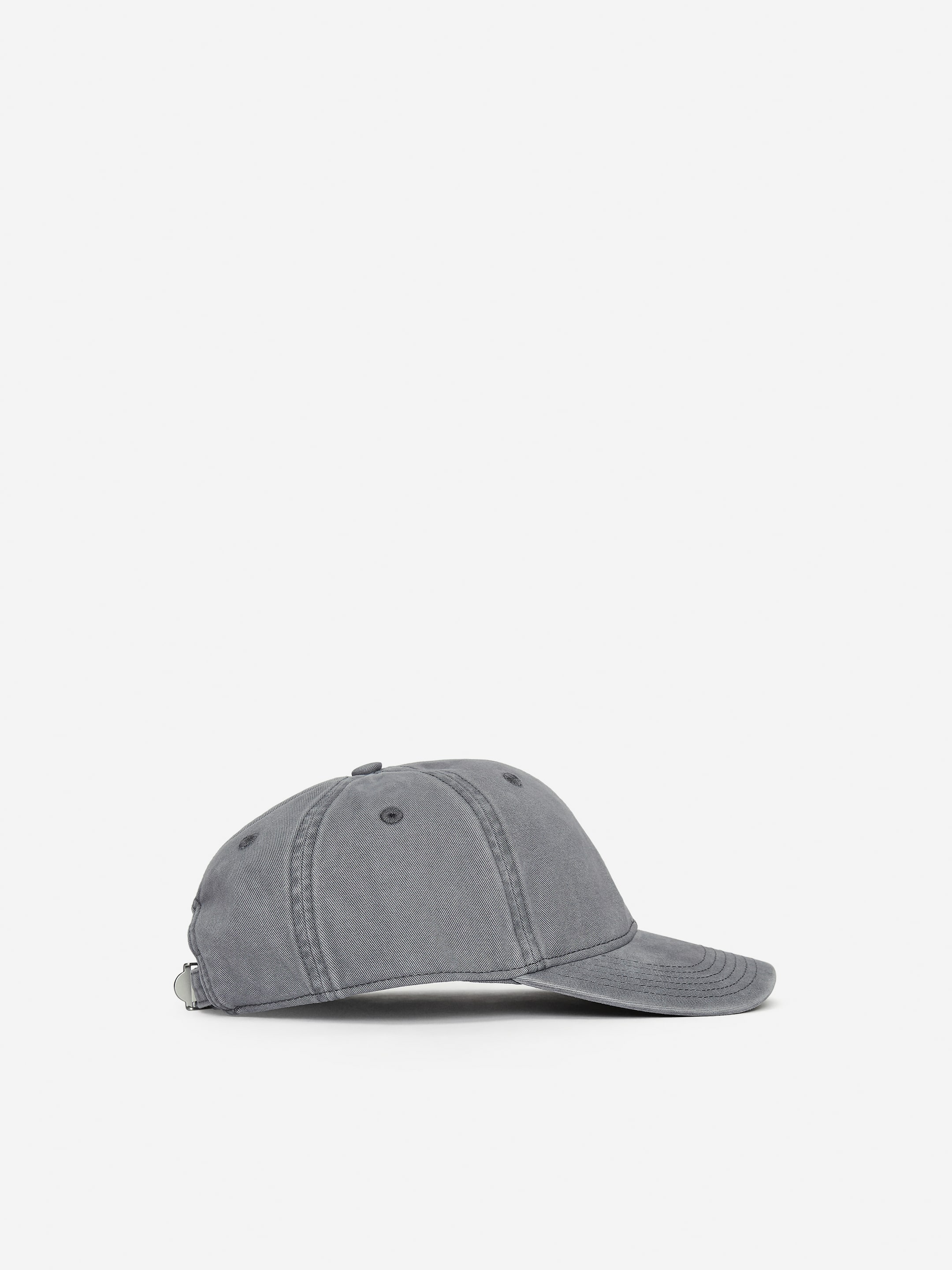 Cap aus gewaschener Baumwolle - Grau - Herren - StillMedia/DescriptiveStillLife - 2