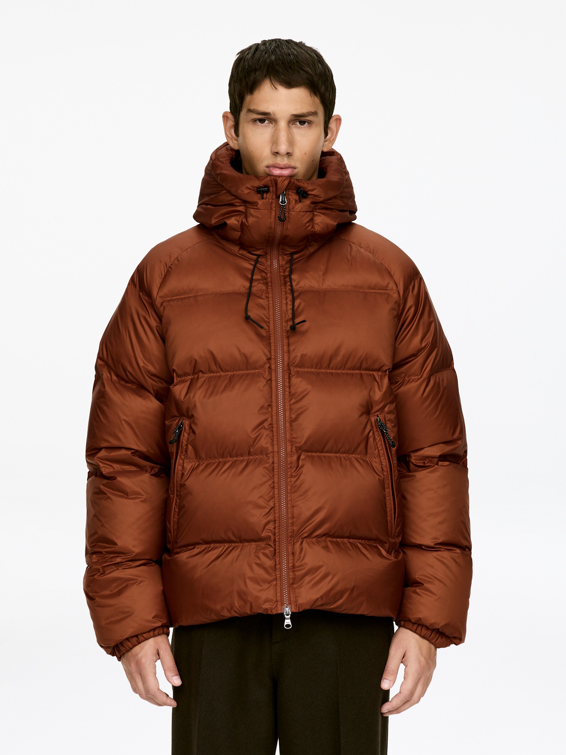 Visa större bild: Dunjacka, Upcycled Down - Orange - HERR | H&M SE 4