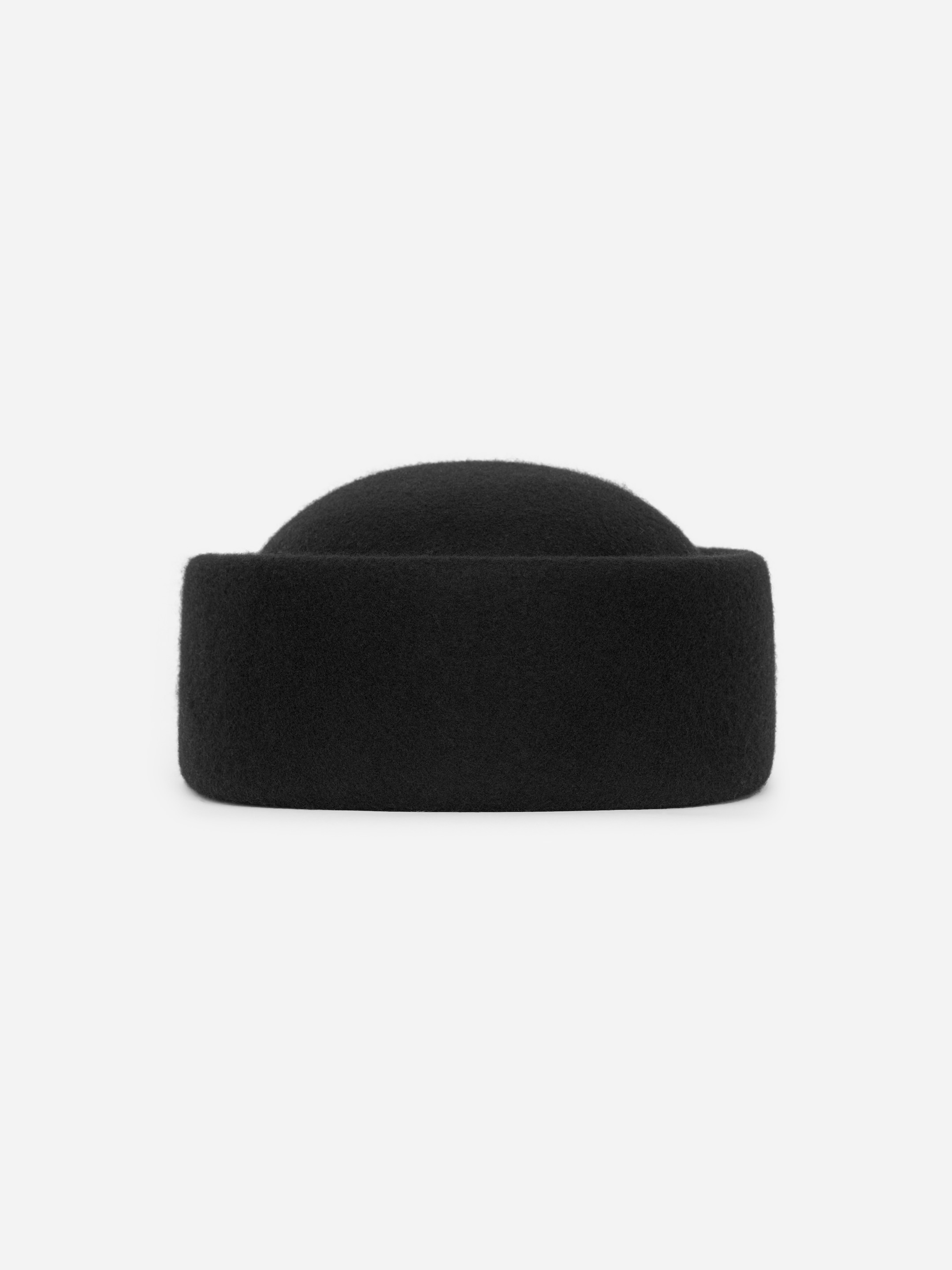 Boiled Wool Hat - Black - Women - StillMedia/DescriptiveStillLife - 1