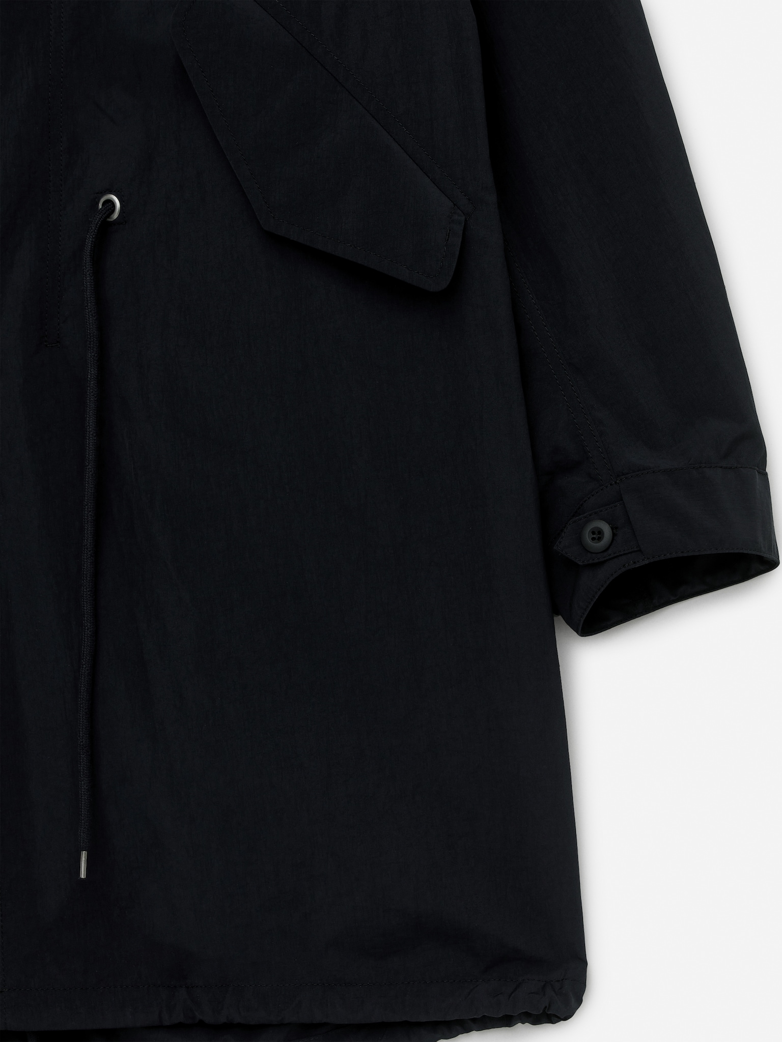 2-in-1 Fishtail Parka - Dark Blue - 4