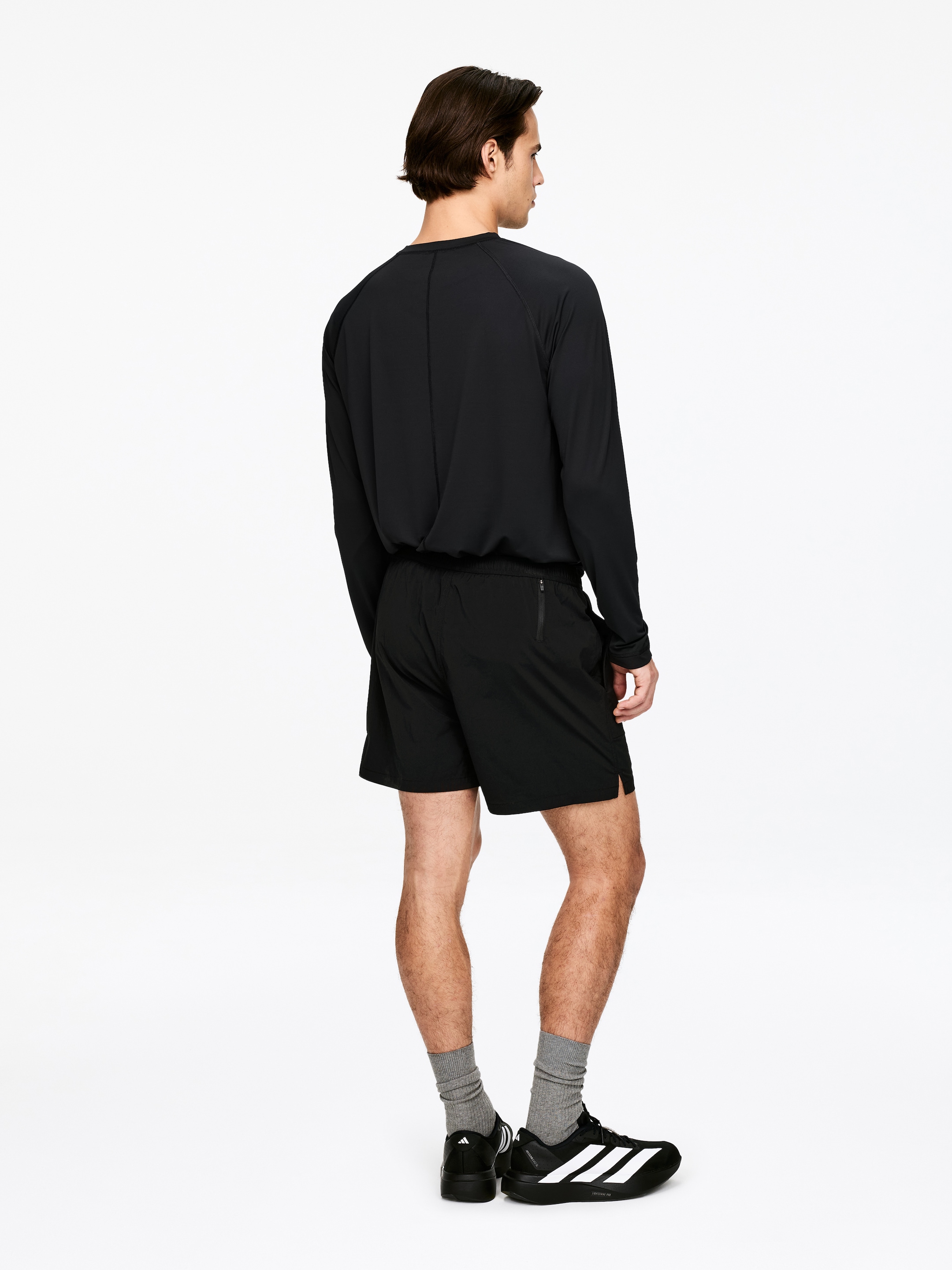 Short léger ARKET ACTIVE - Noir - Regular fit - Homme - StillMedia/Lookbook - 11