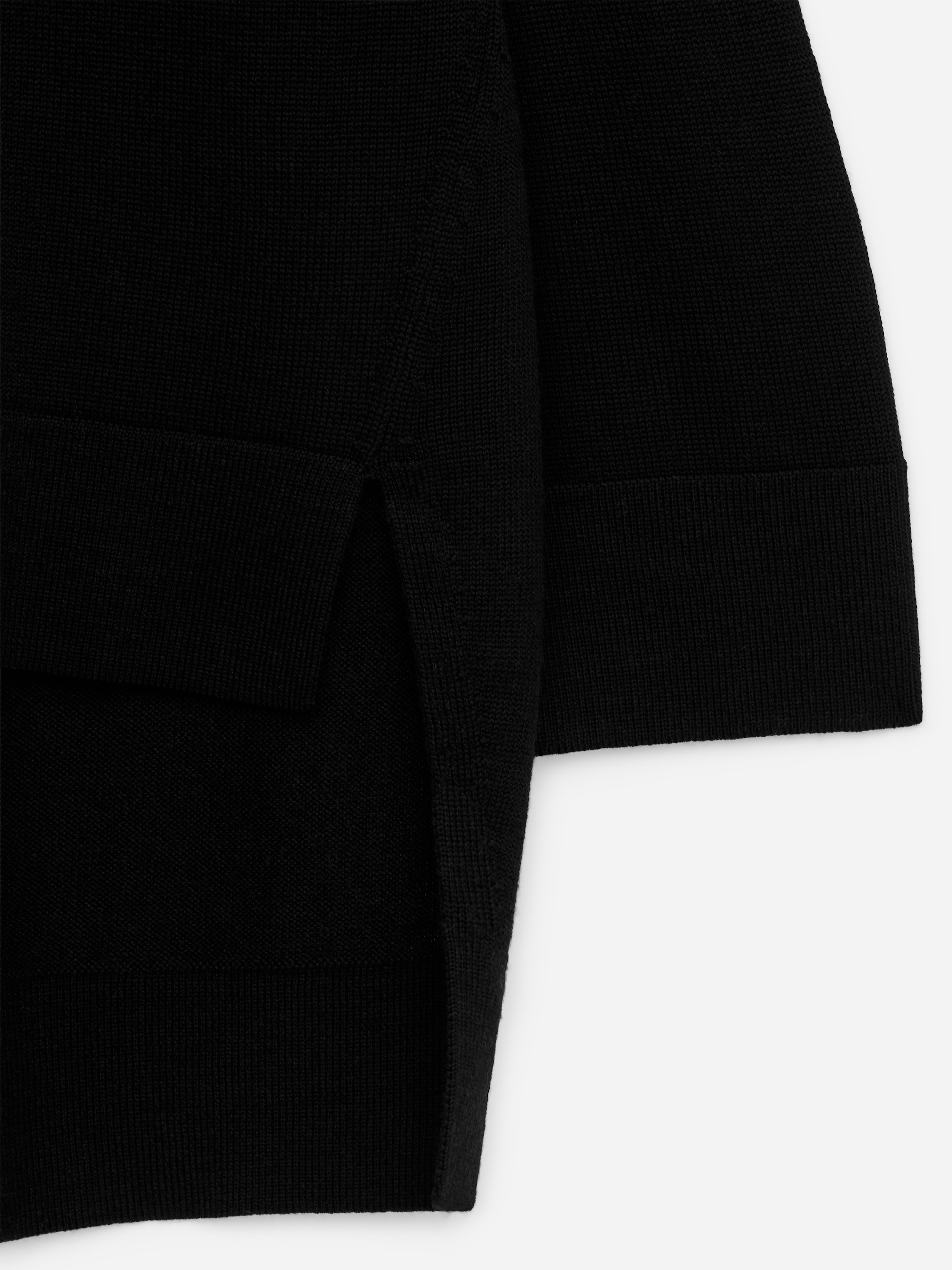 Wool Jumper - Black - Loose fit - Women - StillMedia/DescriptiveDetail - 2