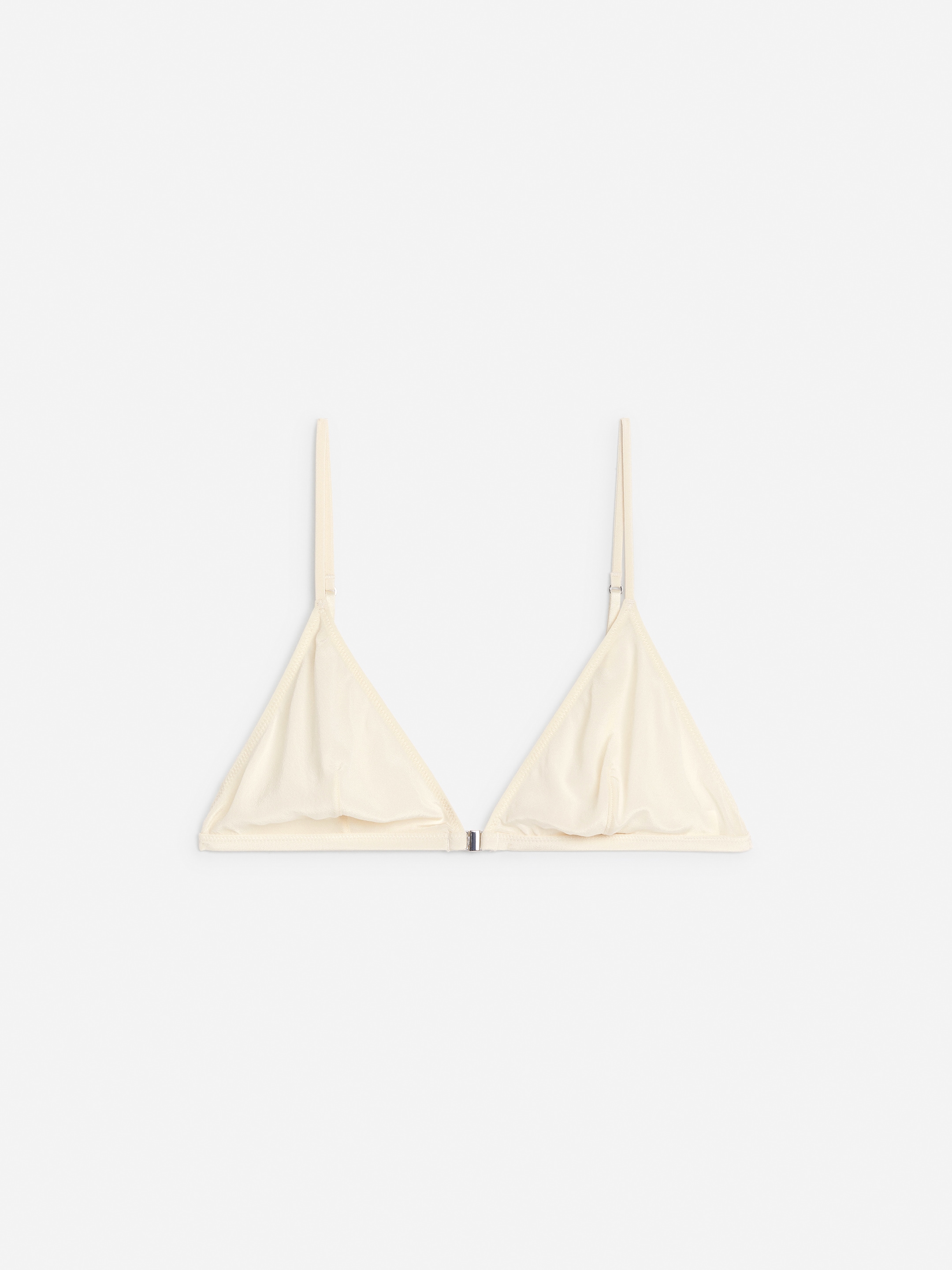 Reggiseno in misto seta-White-13230