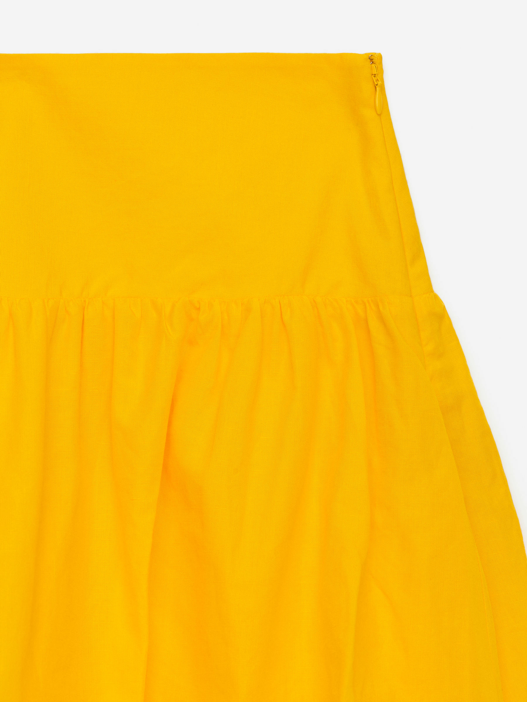 Balloon Mini Skirt - Yellow - Regular fit - Women - StillMedia/DescriptiveDetail - 2
